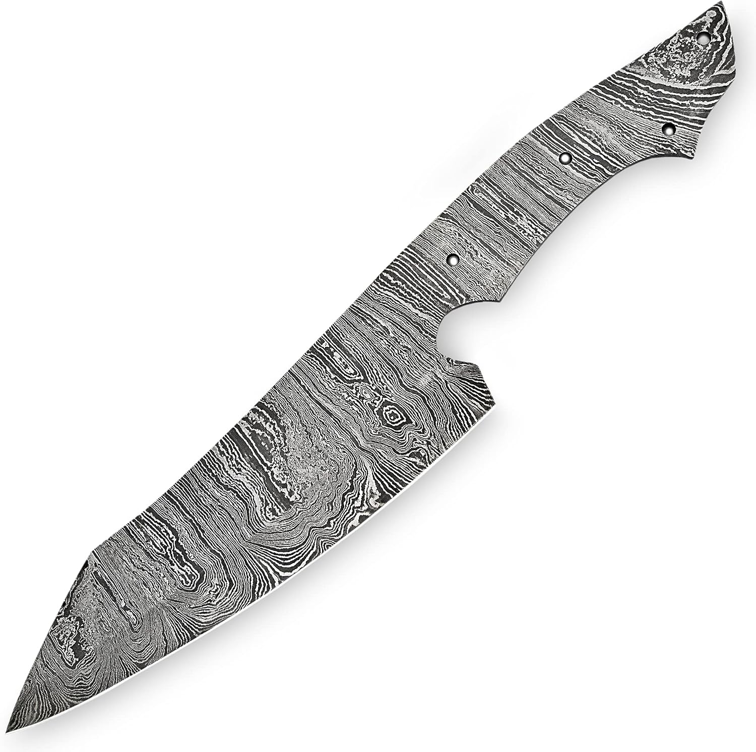 PAL 2000 KNIVES Custom Handmade Damascus Steel 12 Inches Blank Blade Full Tang Knife 4000