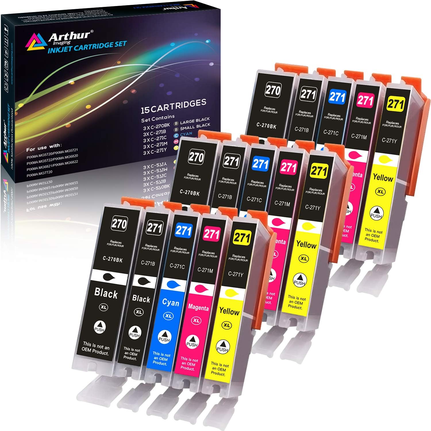 Arthur imaging C270 271 (6-pack)