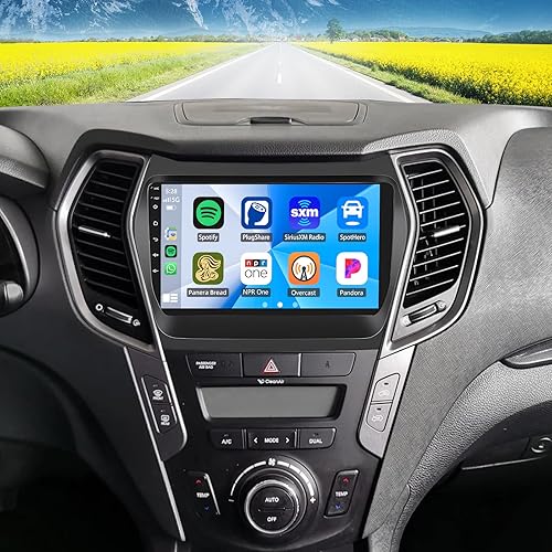 Miniatura 6 de Android 13 reproductor de radio estéreo para coche para Hyundai IX45 Santa FE 2013-2018 9 pulgadas pantalla táctil receptor de audio para coche con