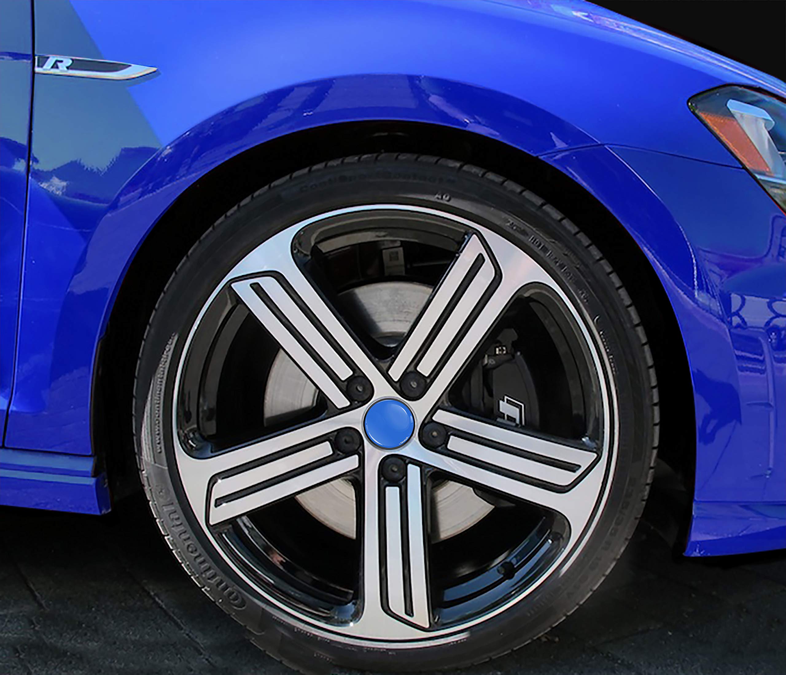 Compatibile con Coprimozzo VW Volkswagen 5G0601171XQI