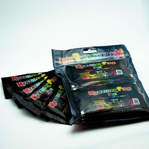 Mystical Fire PLUS Campfire Fireplace Colorant Packets (12 Pack, Mystical