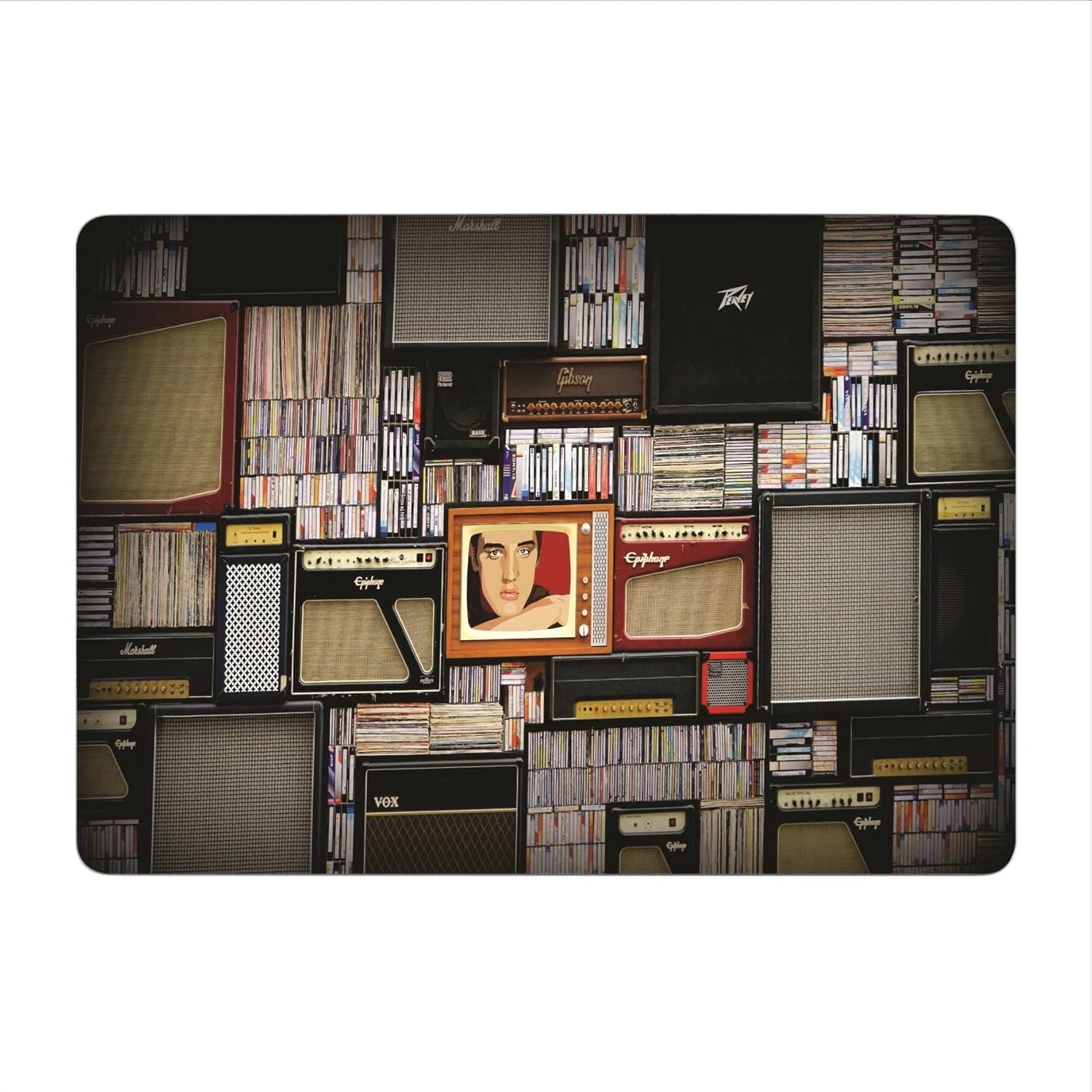 Decal Skin Sticker Compatible with MacBook Air 11-inch Early 2015 Model Skin Designer MacBook Skin, Anti-Scratch no-Residue Vinyl Skin Sticker Wrap; MacAir(11,Erly2015)-DP-019