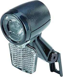 Prophete LED-Scheinwerfer 40 Lux für Fahrräder und E-Bikes, StVZO zugelassen mit Standlicht und integriertem Reflektor wasserdicht