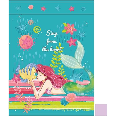 Amazon Co Jp 丸眞 子供用 タオルケット ディズニー プリンセス リトルマーメイド アリエル エレガントオーシャン ブルー ホーム キッチン