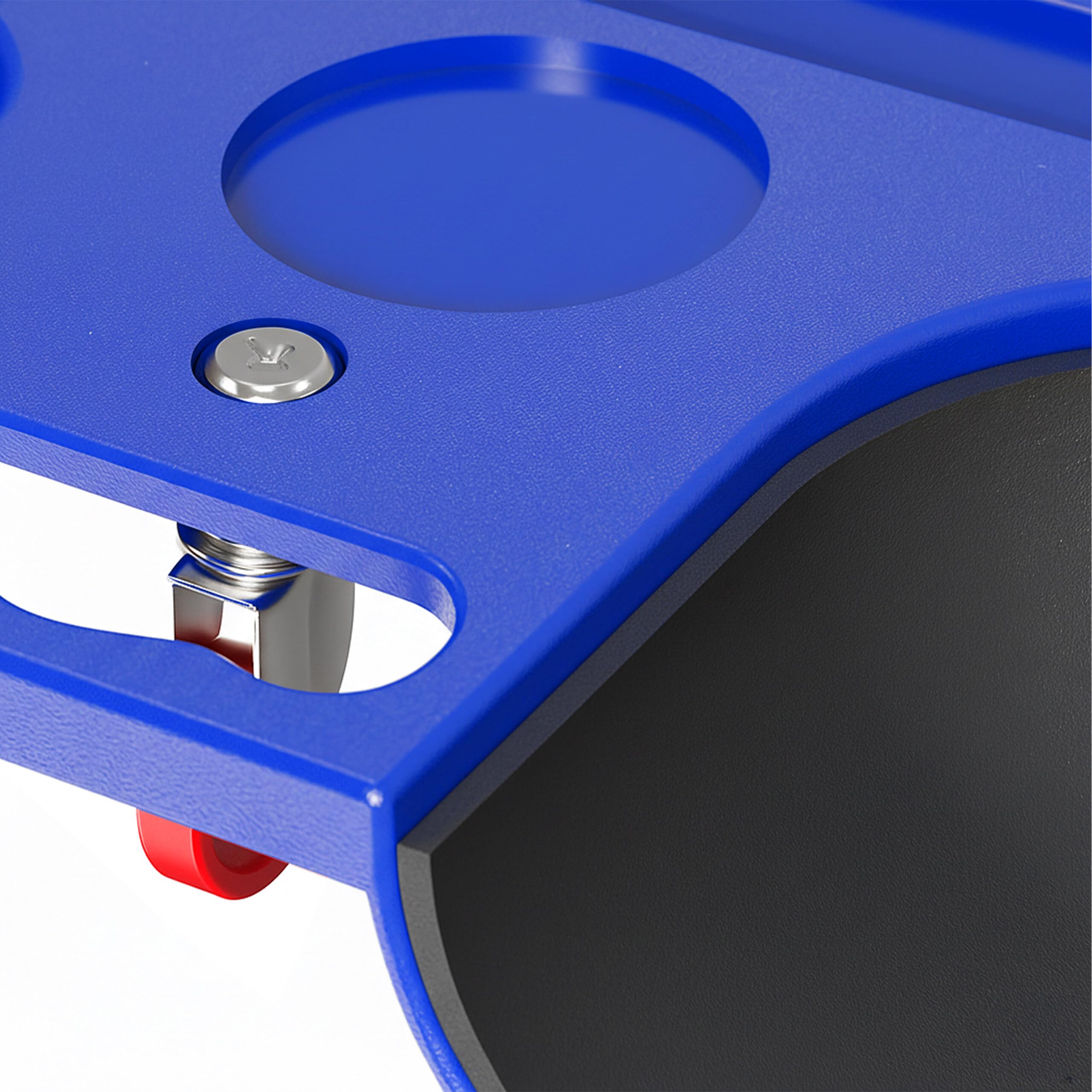 Relaxdays Planche à roulettes pour Les Genoux, jusqu'à 150 kg, genouillère à roulettes ménageant Les articulations, Rangement pour Outils, L x P : 50 x 25,5 cm, Bleu