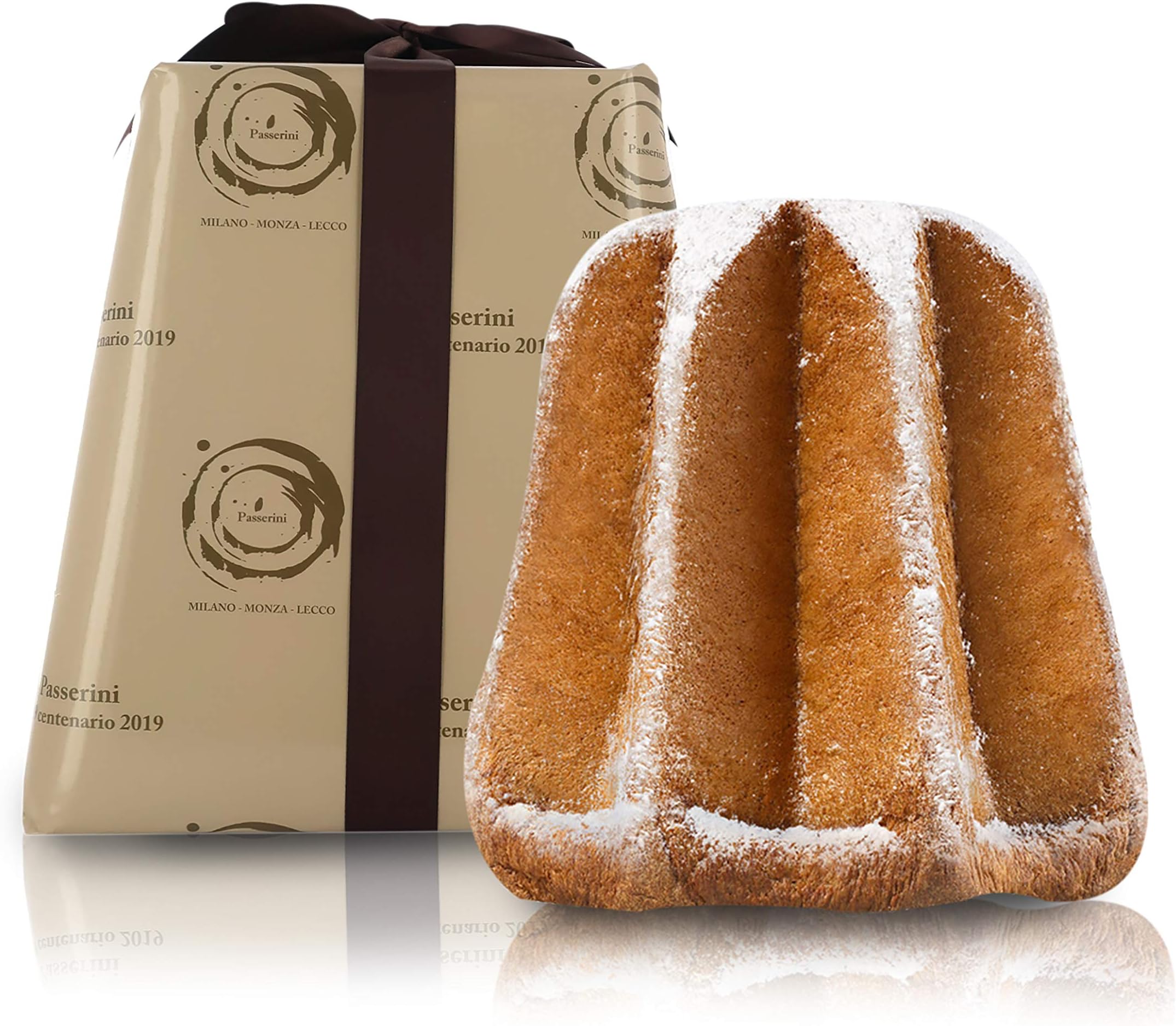 Classic Italian Pandoro, Traditional Recipe of Verona's Christmas Sweet Bread, Passerini since 1919 - 2.2 lb / 35¼ oz / 1kg