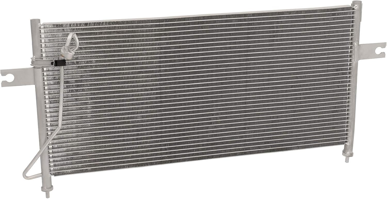 OCPTY AC Condenser Compatible with 1998-2002 for Nissan Frontier | 2000-2002 for Nissan Xterra, Replace 4978,7013675 Condenser Air Conditioning Condenser Automobile condenser