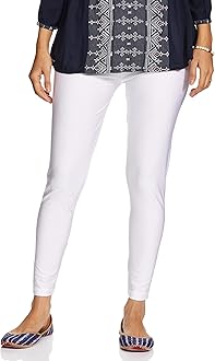 GO COLORS Women Skinny Shimmer Ankle Length Leggings