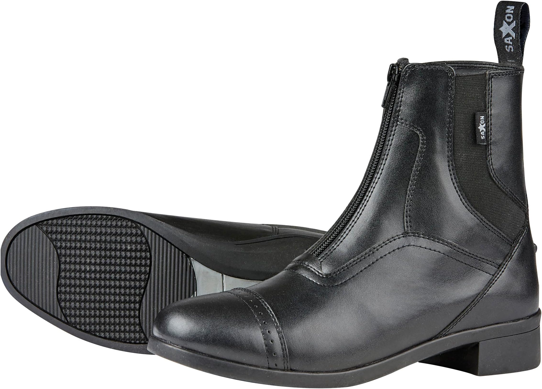 Saxon Syntovia Zip Paddock Boots