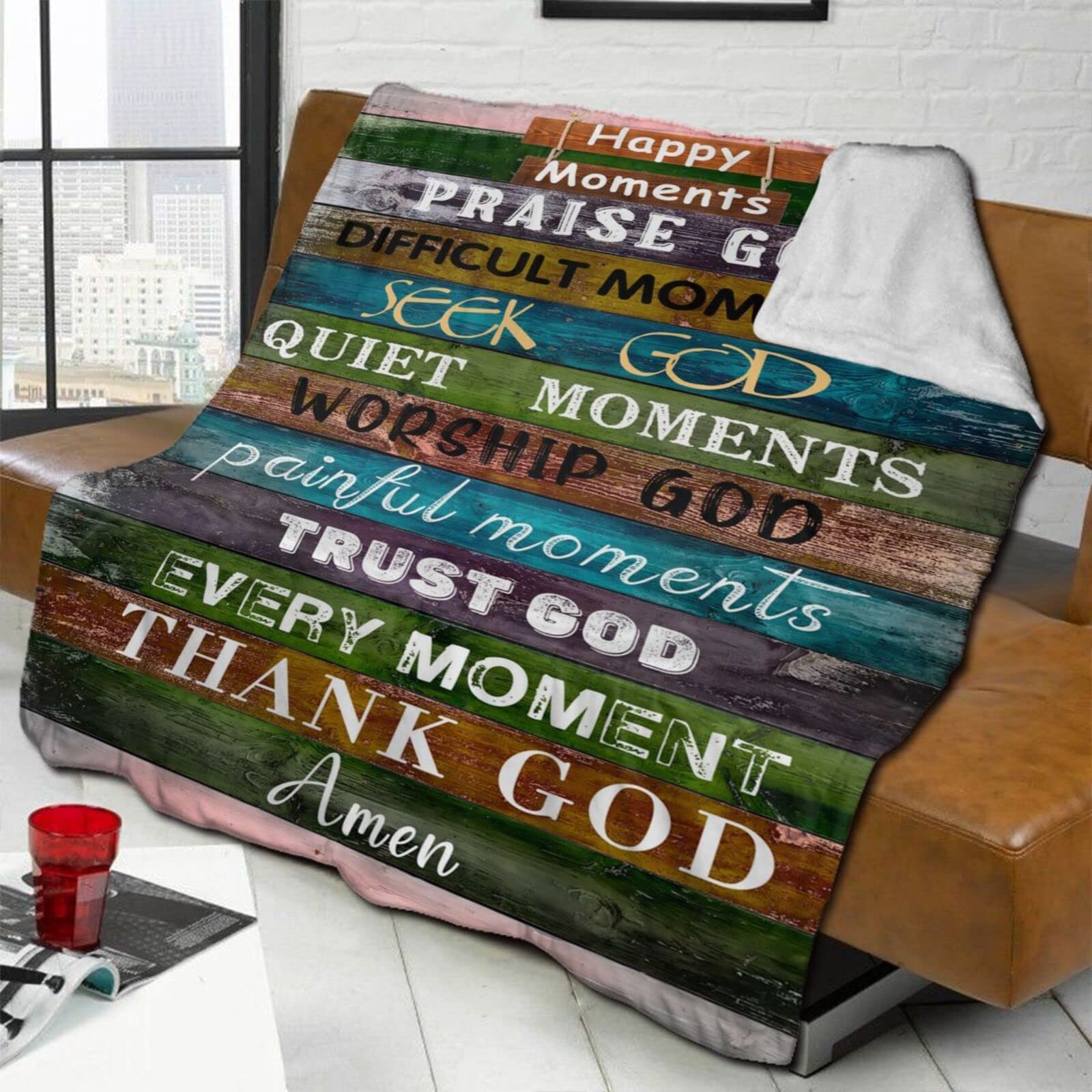Buy Scripture Blanket Inspirational Christian Throw Blanket Spiritual