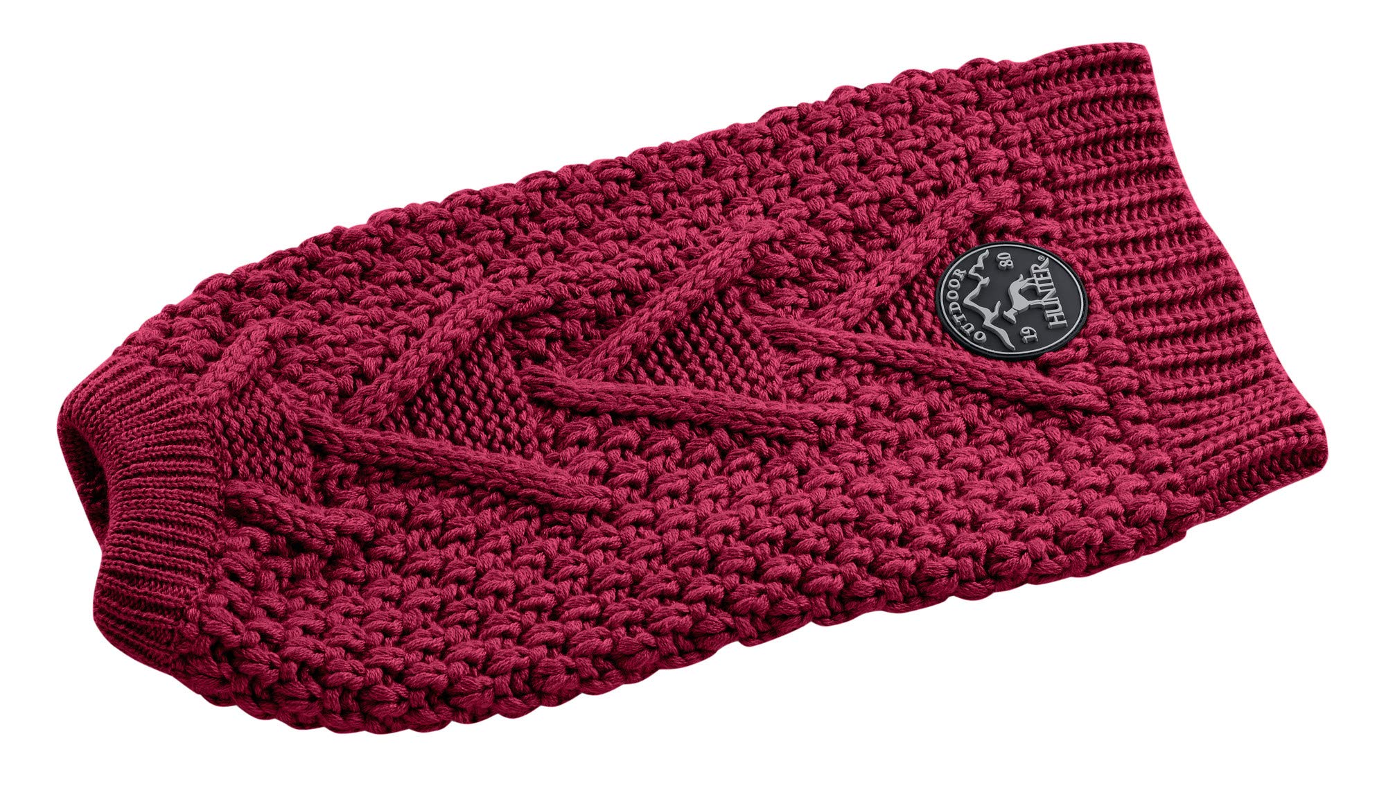 HUNTER Malmo - Jersey para Perro, 40 cm, Color Burdeos