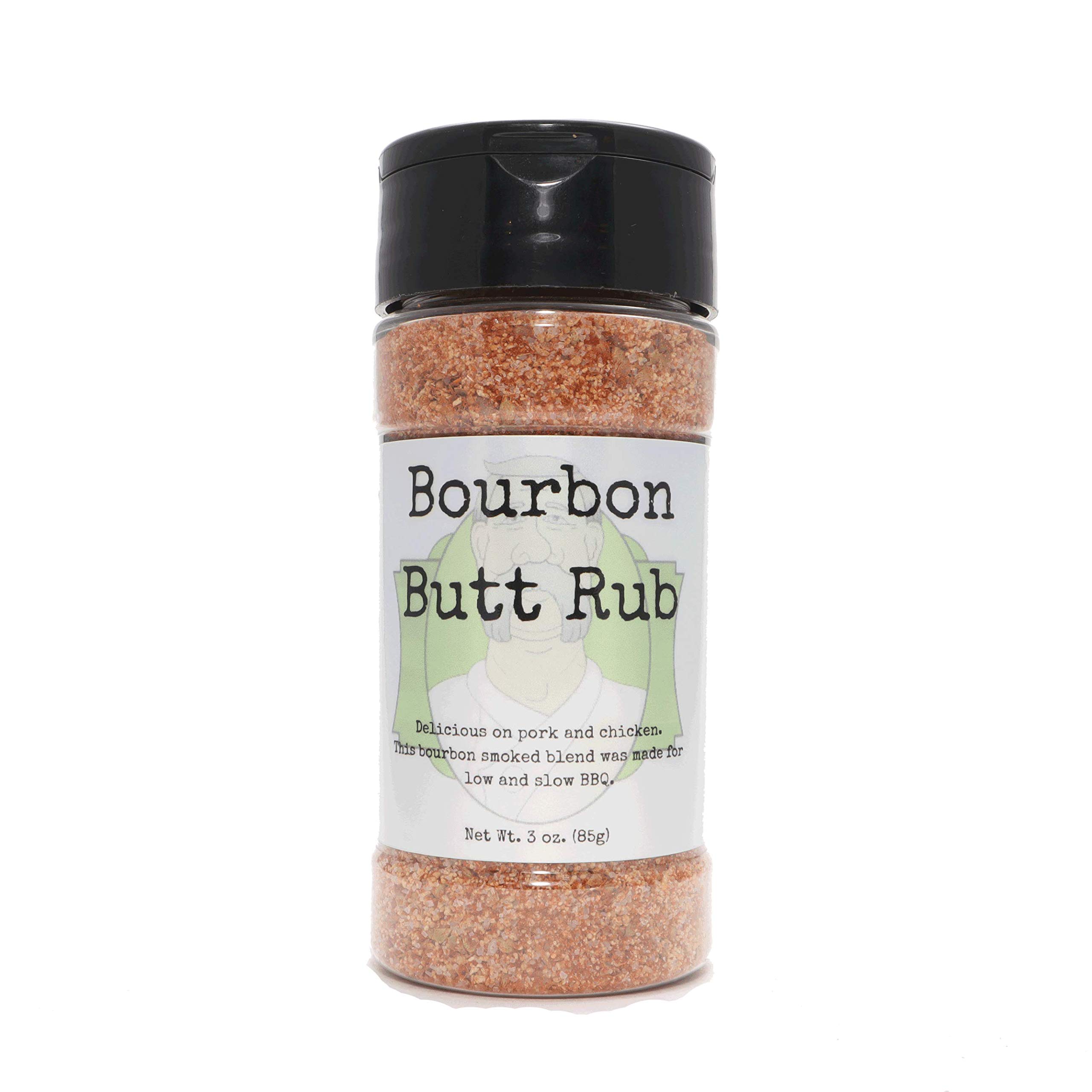 Bourbon Butt Rub | Colonel De Spices | Small Batch Blended | No Additives |Made in the USA