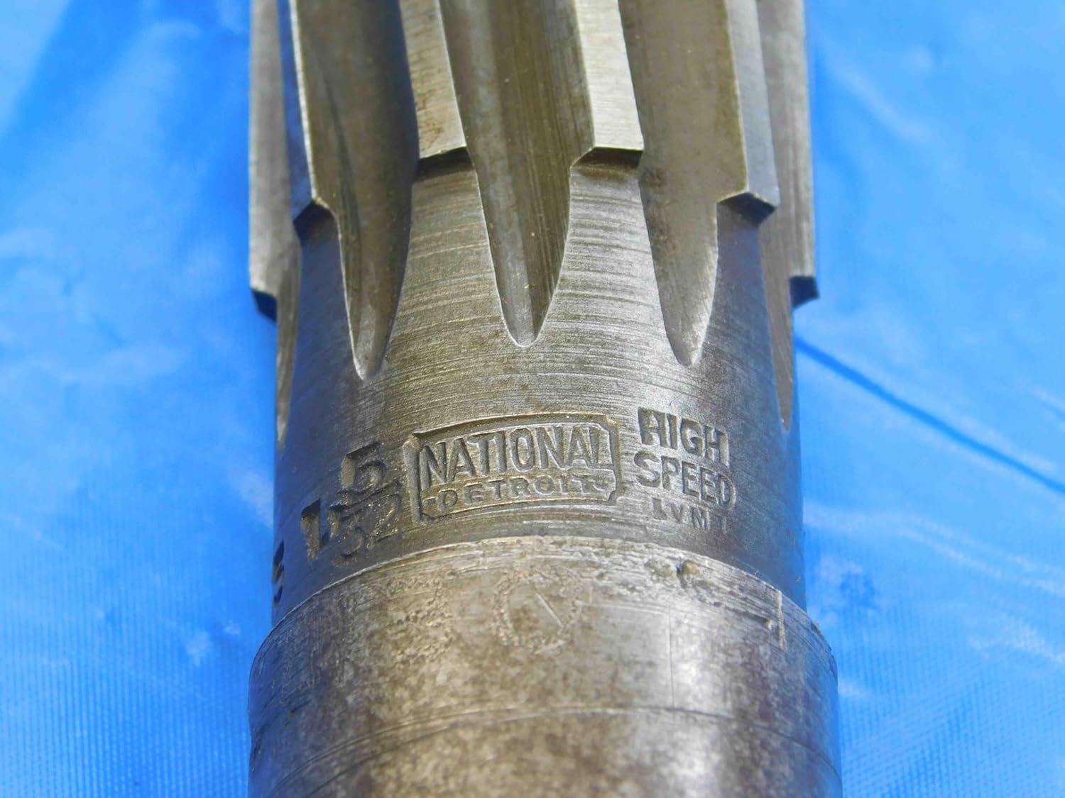 M & J Tooling LLC National 1.1299 OD HSS Hand Reamer Spiral 10 FL 1.1299 1.1250 +.0049 Oversize - JC1265AK3
