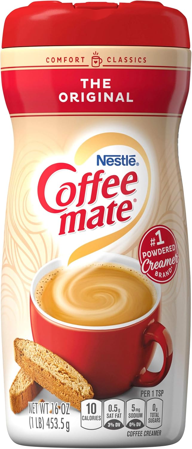 CoffeeMate Regular Powdered Coffee Creamer, 16Ounce Packages (Pack of