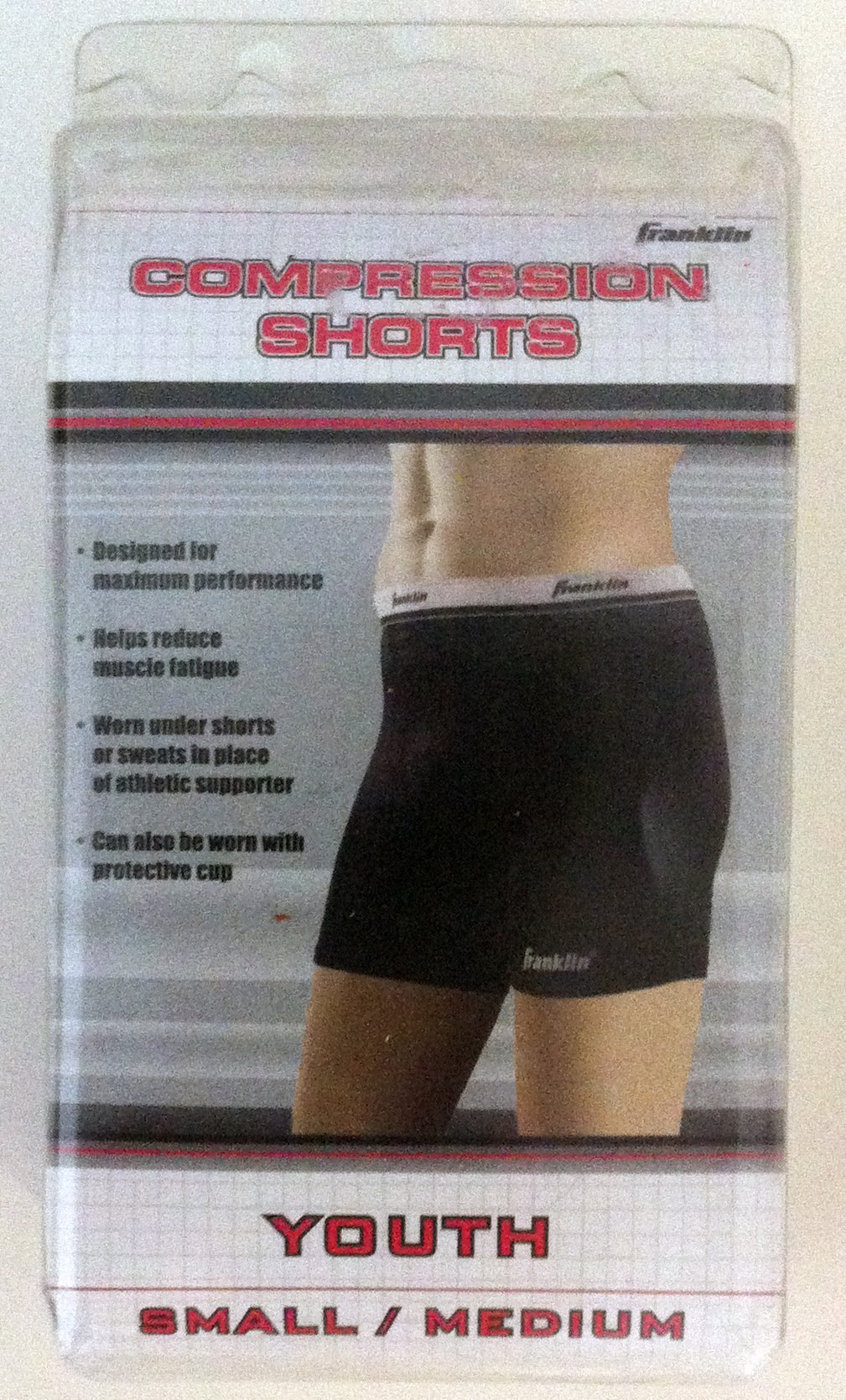 Youth compression shorts
