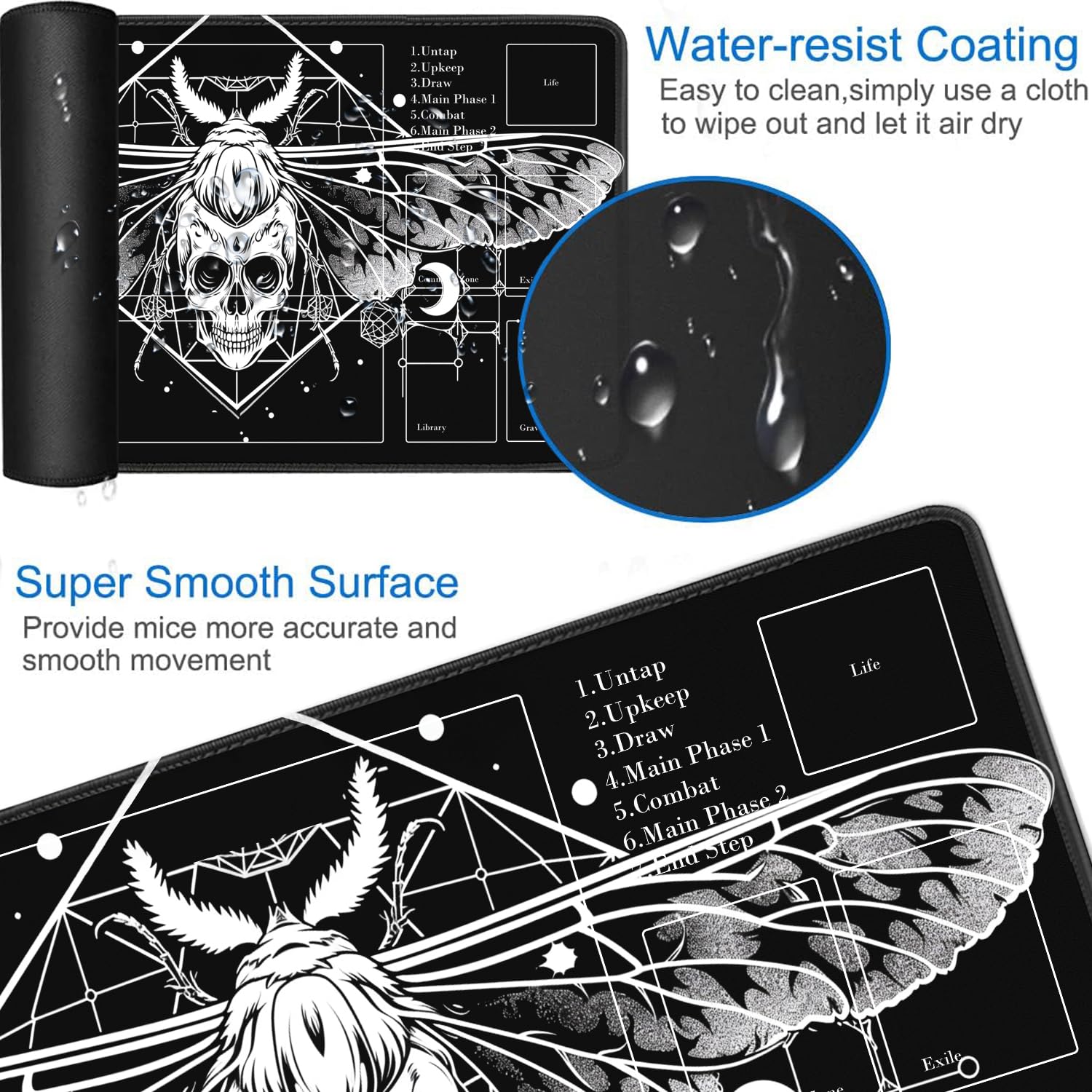 Amazon.co.jp: TCGプレイマット ウルトラプロプレイマット ゾーン付き