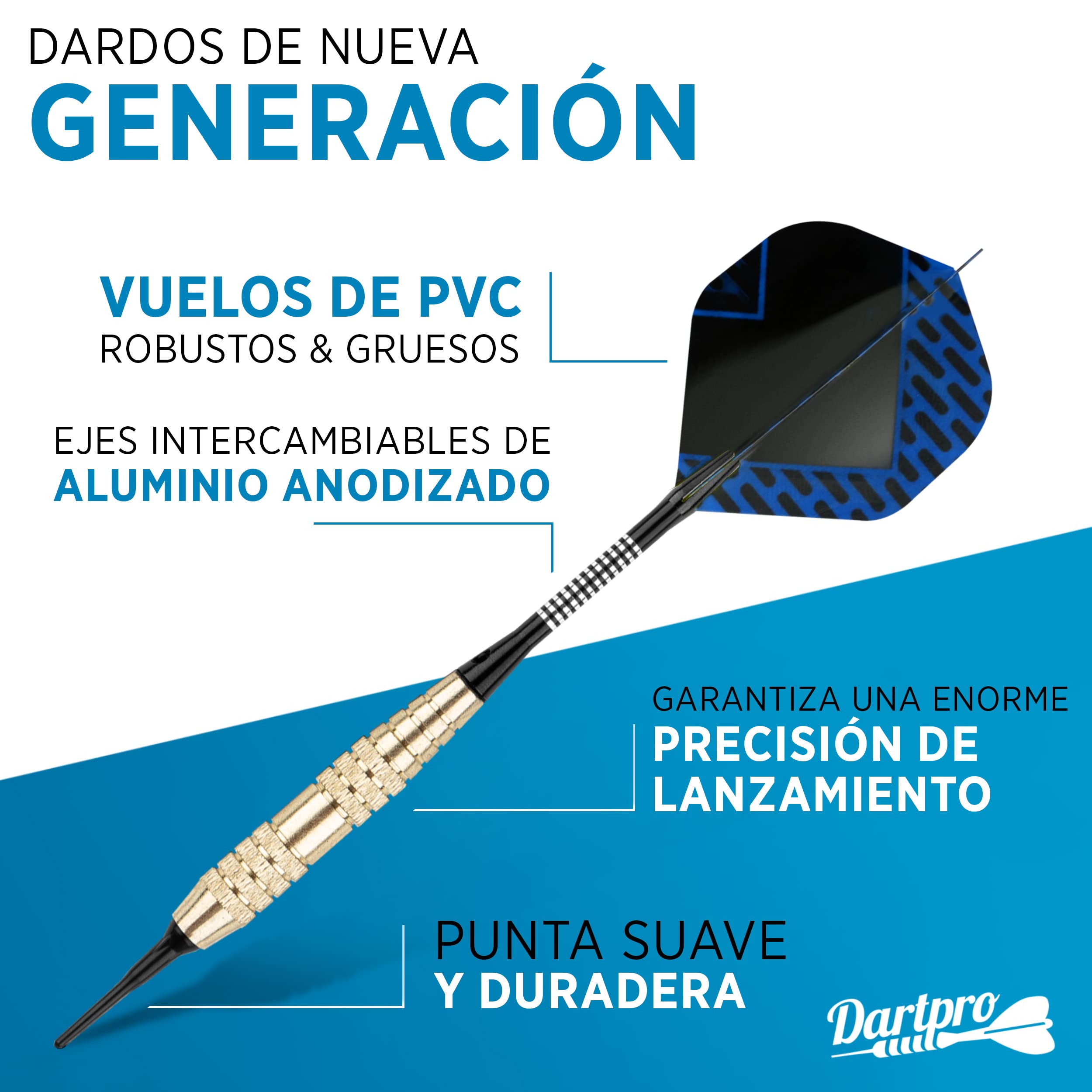 DartPro Diana electrónica inalámbrica automática 65 variantes 1-8 jugadores