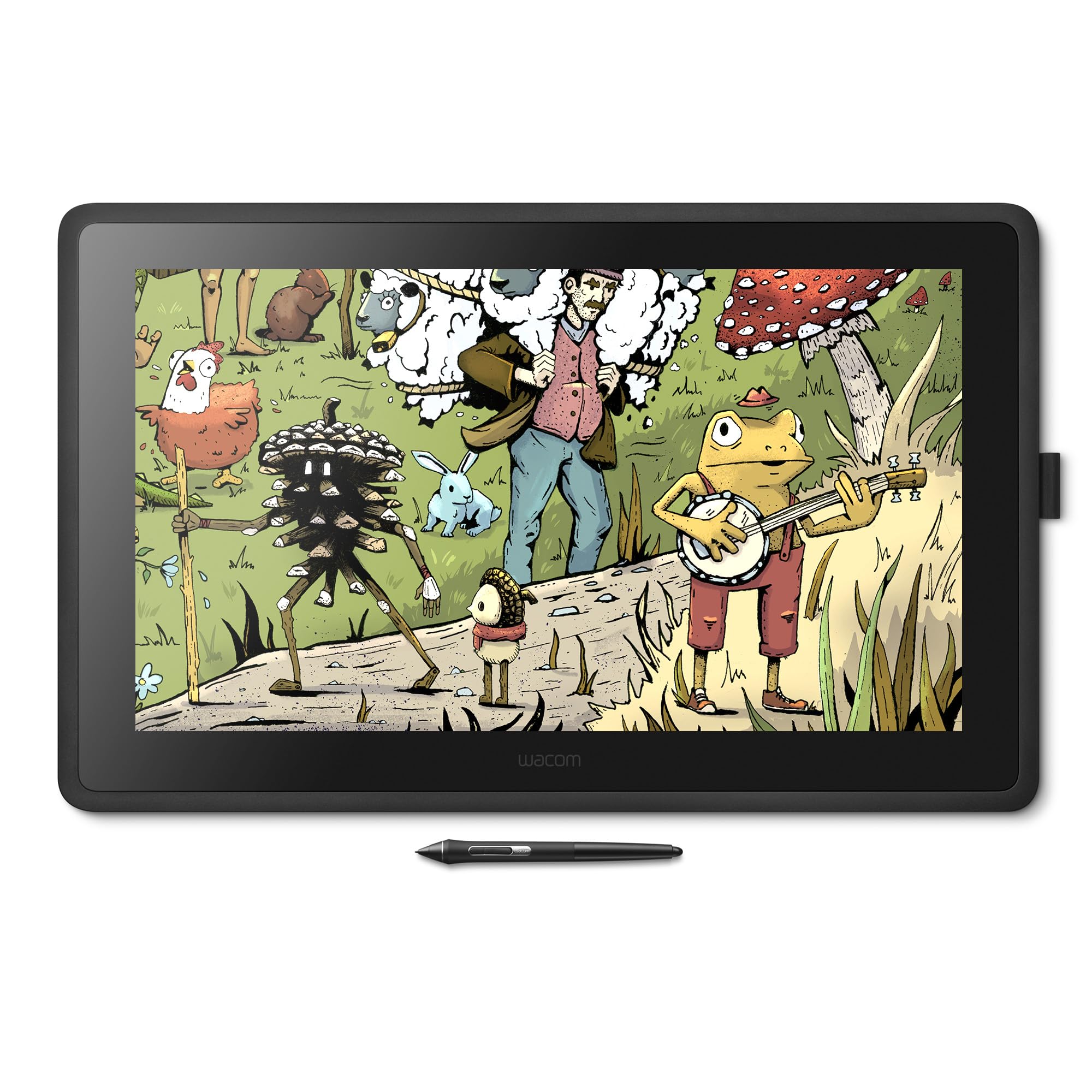 Amazon | Wacom Cintiq 22 ドローイングタブレット スクリーン付き