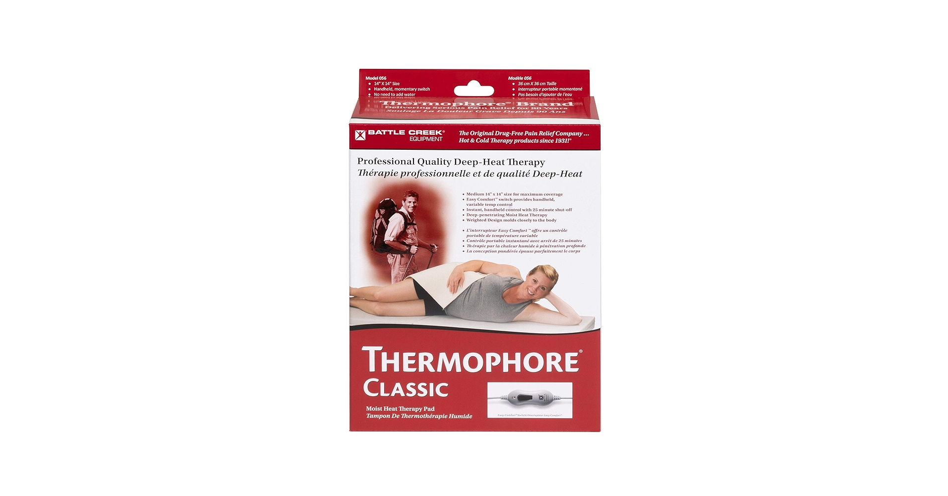 BATTLE CREEK / THERMOPHORE CLASSIC（Lサイズ） Battle Creek Thermophore Classic Moist Heat Pack Large