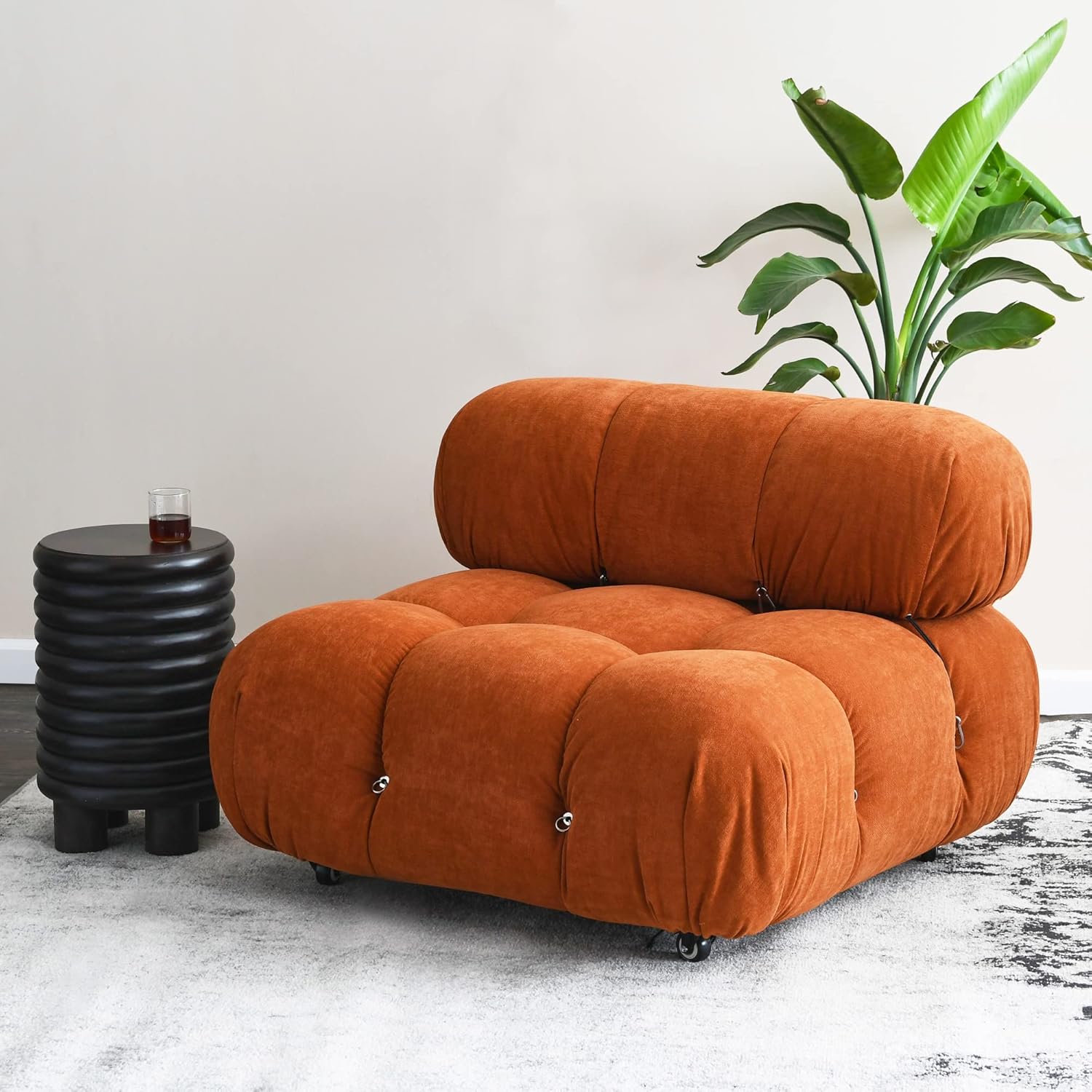 Creative Co-Op Mimosa Armless Modular Bread Chair Sofas