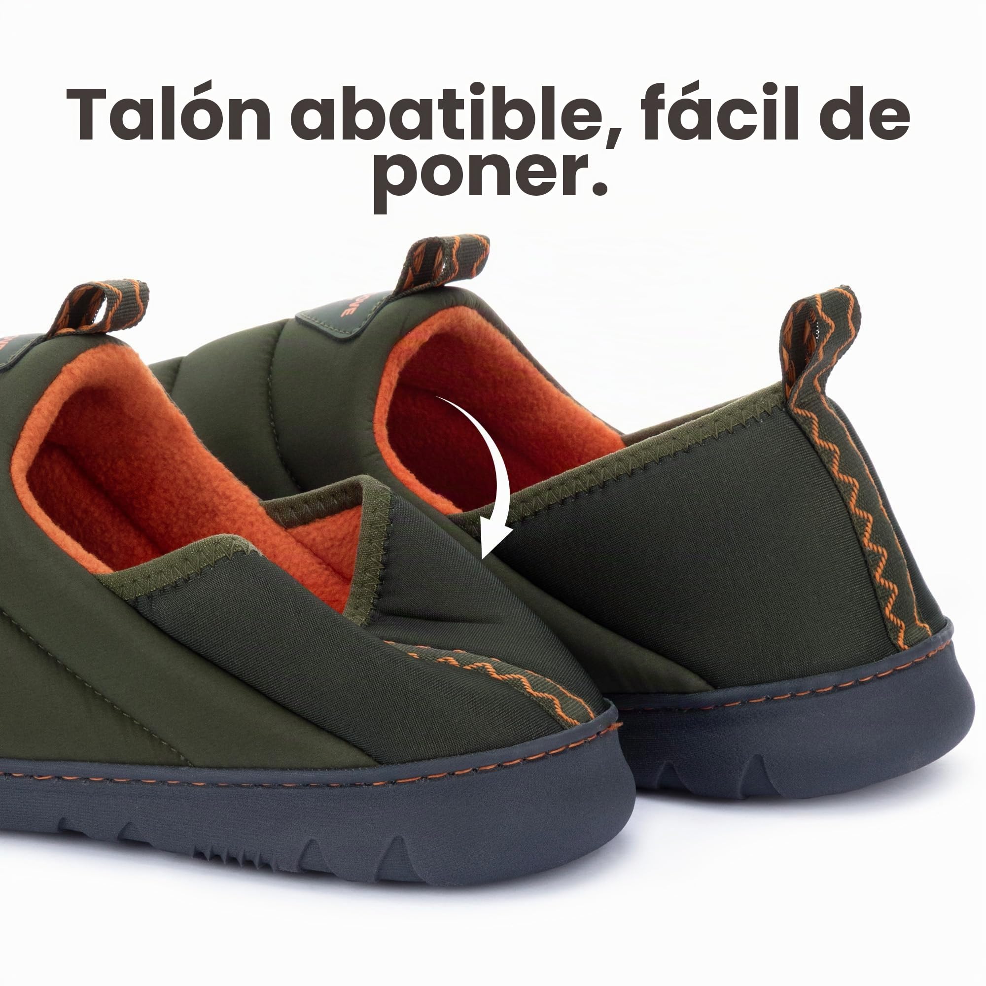 RockDove Set of 2 Pairs -Size 44-45, Zapatillas de Plumas con Espuma de Memoria Hombre Campground (Oriole) Pufflite - Pantuflas dos tonos hombre con suela interior y exterior (Verde Cazador)