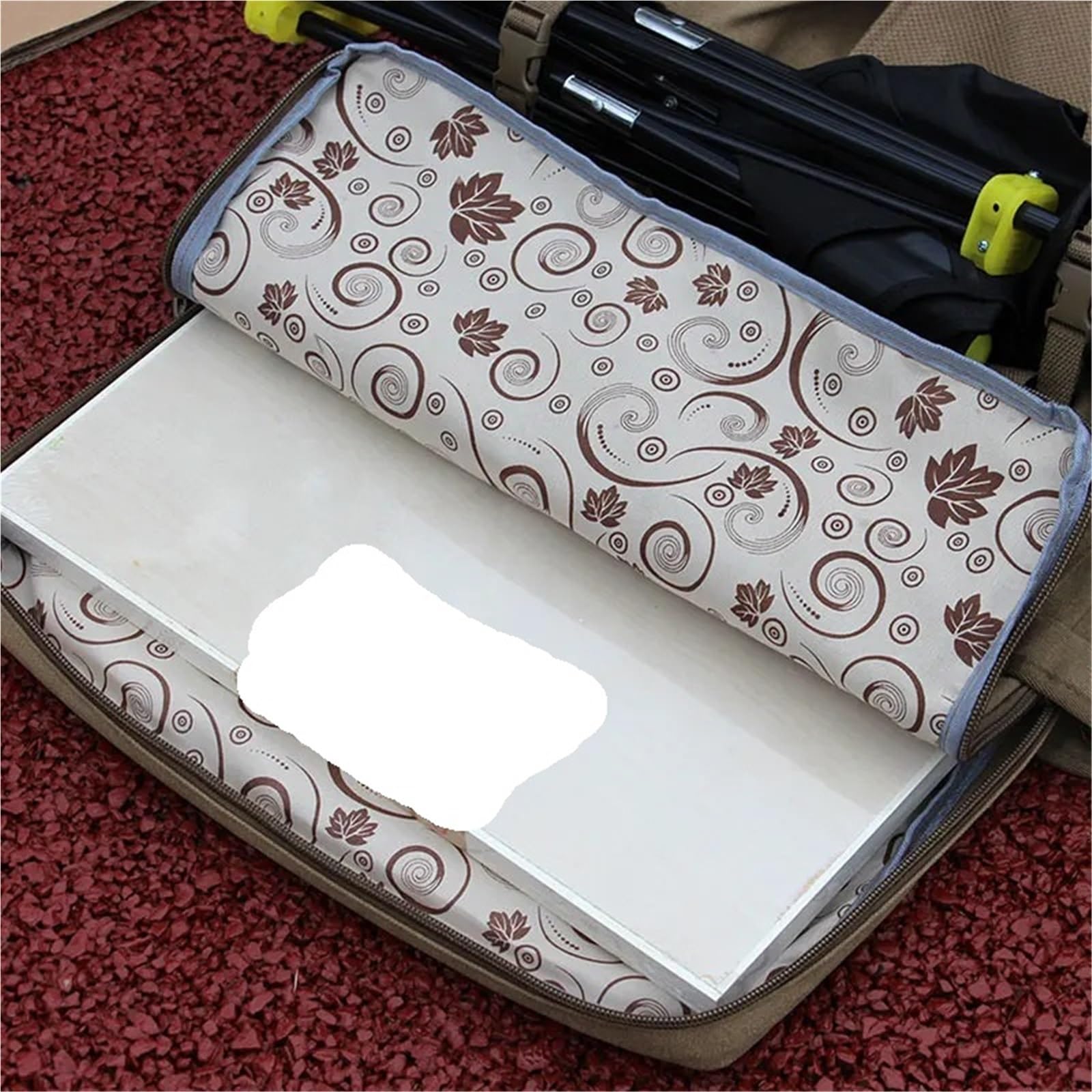 Portafolio de artista, Estuche de cartera arte A2, lona gruesa grande, tablero dibujo for artista, mochila portátil(Color1)