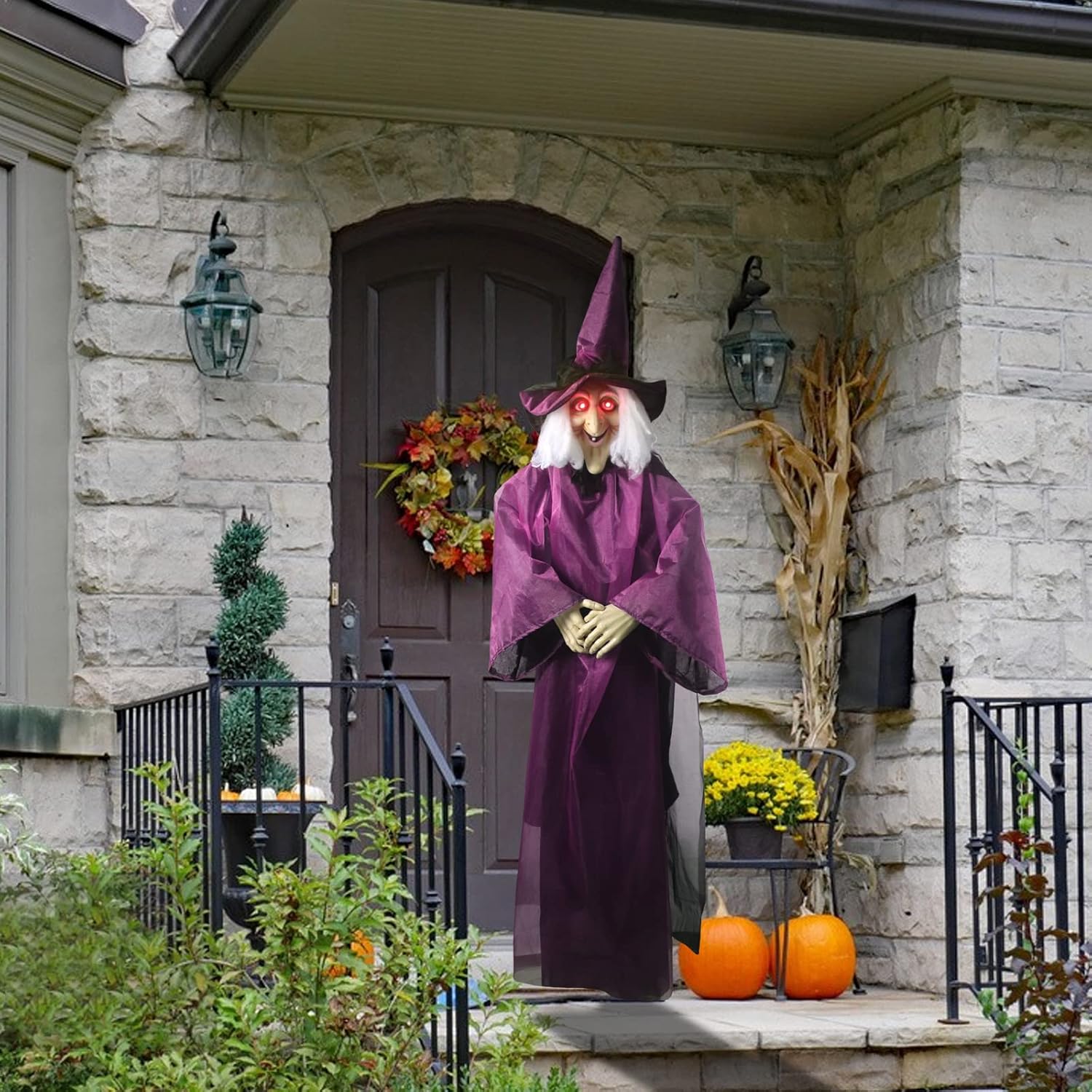 邪悪な微笑の魔女 目が光る お化け屋敷 コスチューム コスプレ小物 ハロウィン飾り ラテックス道具 リアル 怖い 白髪巫女 肝試し マート 白髪巫女 邪悪な微笑の魔女 目が光る お化け屋敷 コスチューム コスプレ小物 ハロウィン飾り ラテックス道具 リアル 怖い 白髪巫女 肝試し マート 白髪巫女