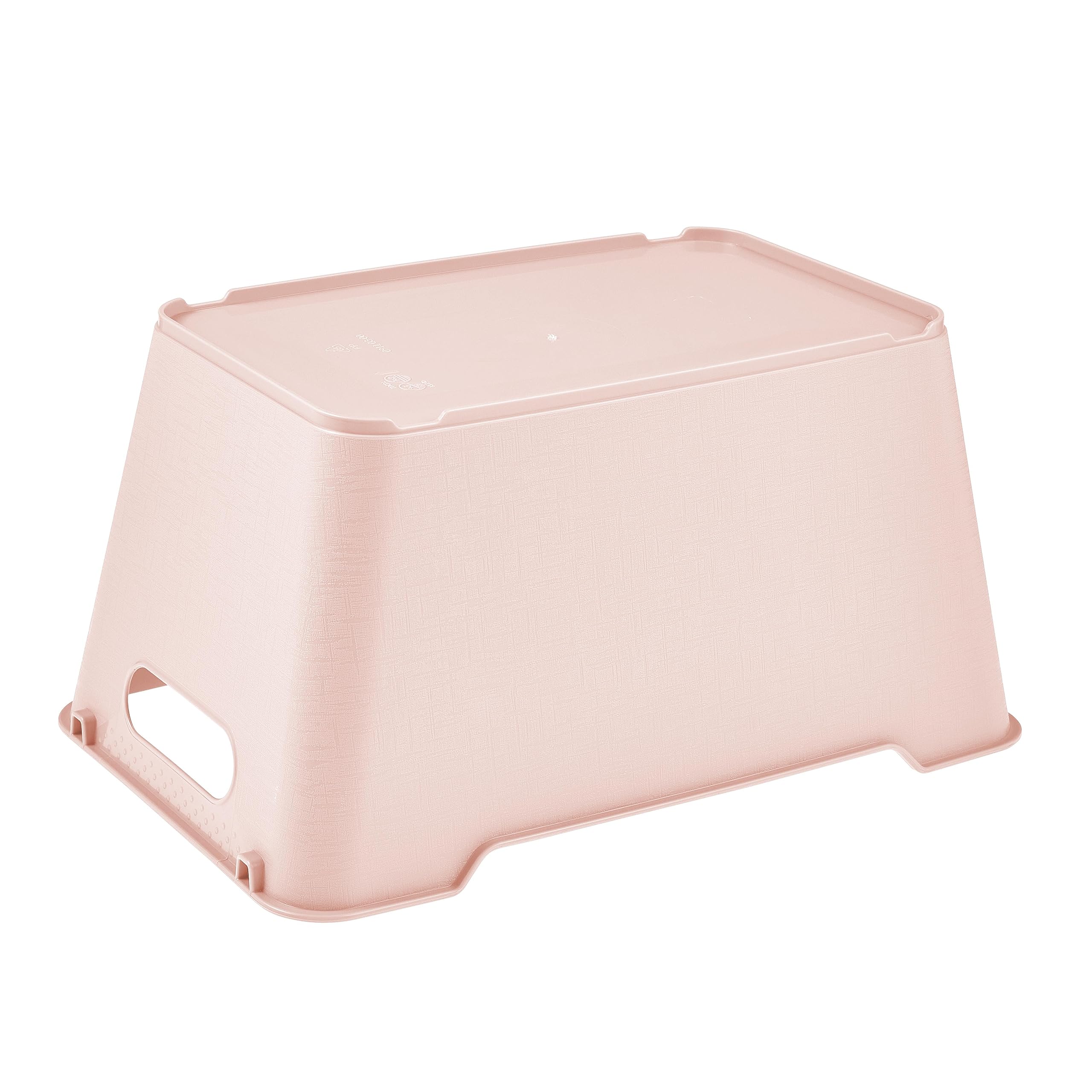 keeeper Contenitore con Superficie Strutturata in Rilievo, 6 L, Lotta, Nordic Pink (Rosa)