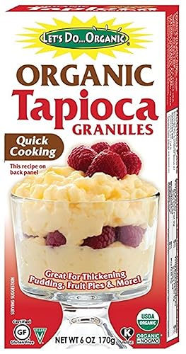 Let's Do...Gránulos orgánicos de tapioca orgánicos, cajas de 6 onzas (paquete de 3)