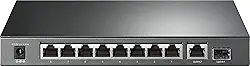 Switch 10 Portas TP-LINK TL-SG1210P Gigabit C/8 Portas POE + 1 Slots SFP Gigabit (Ver 4.0)