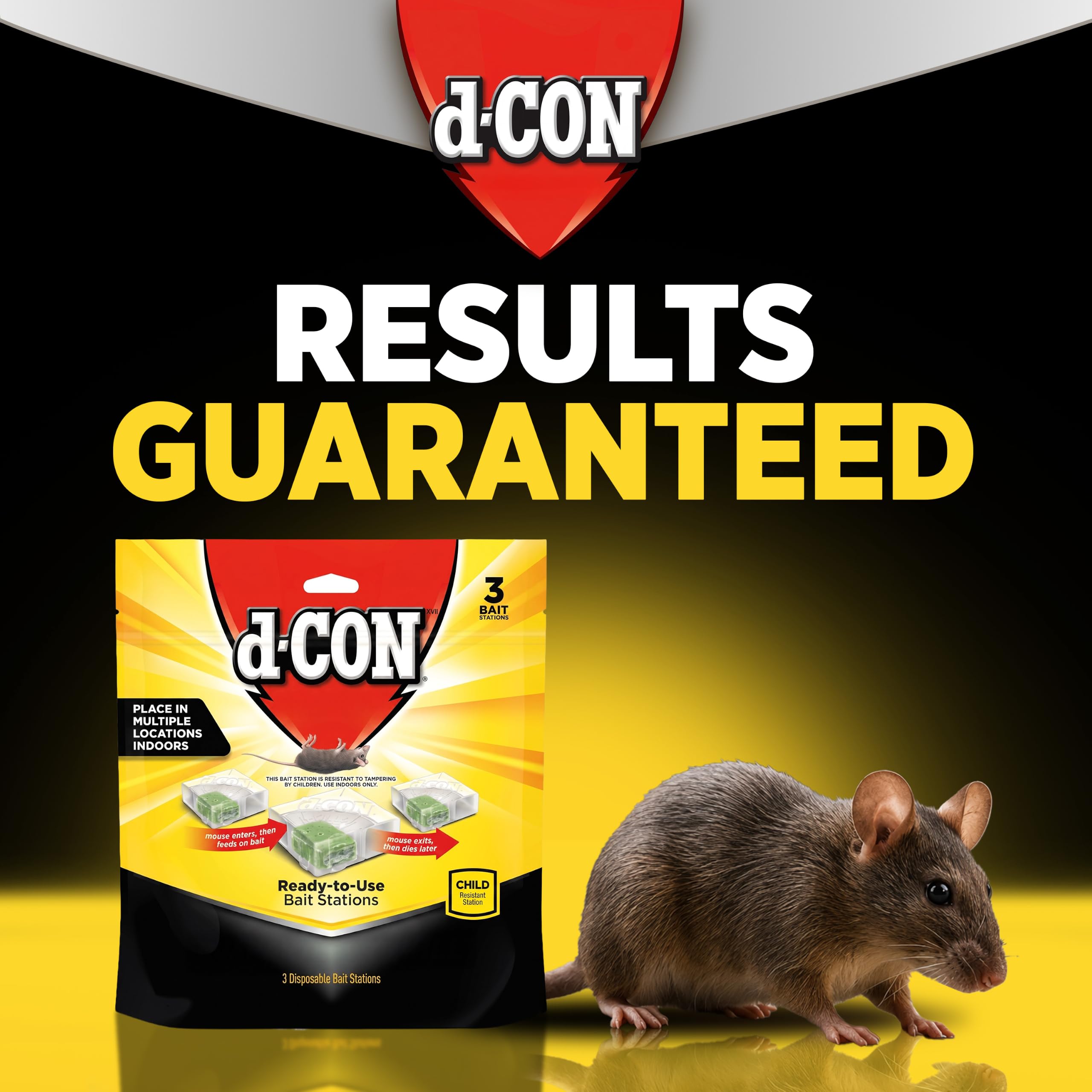 d-Con Mouse Bait Station - 18 Refills -2