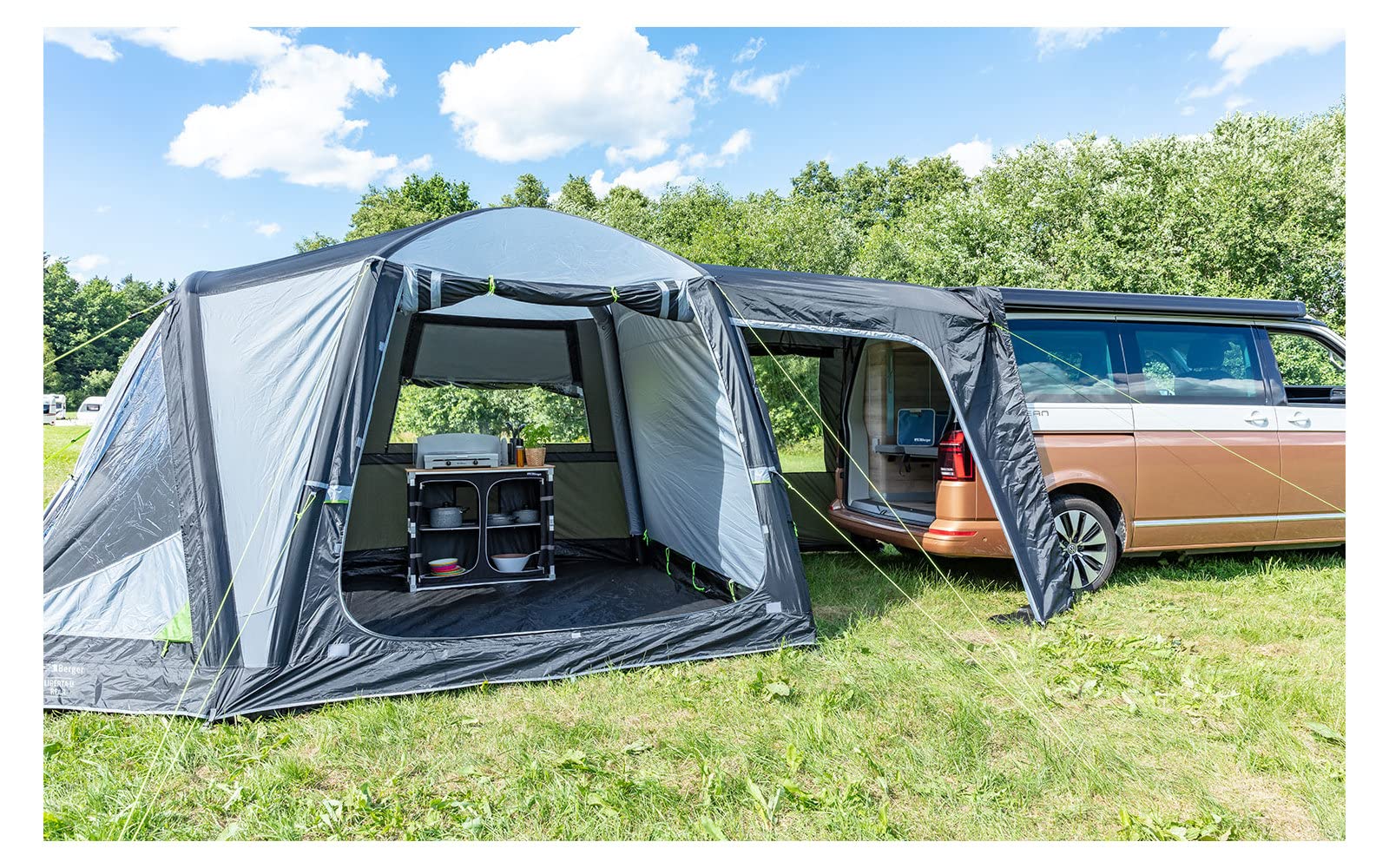 BERGER Bus voortent Touring Easy Air Rear voor VW T5/T6
