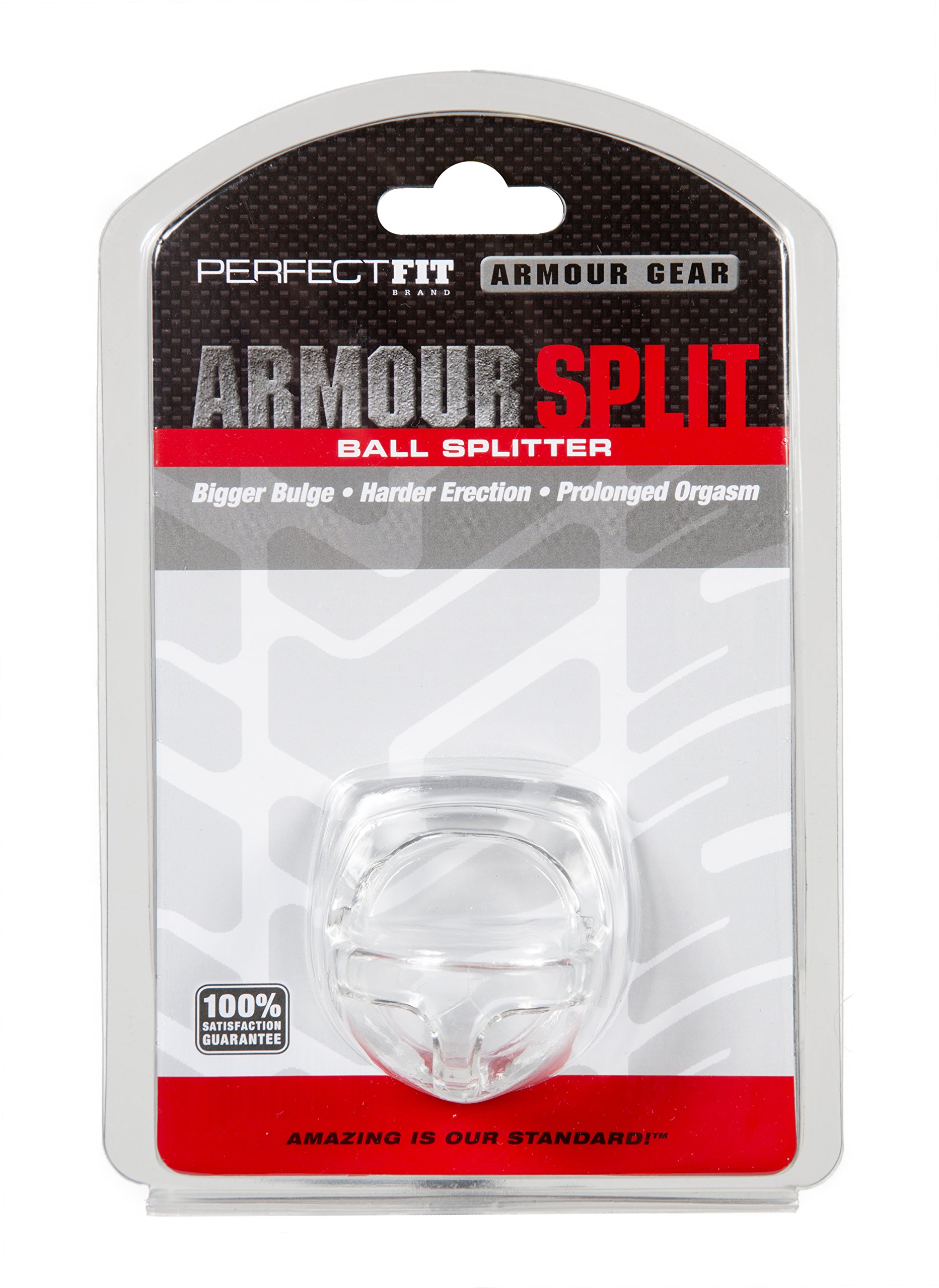 Perfect Fit Armour Split Male Masturbator Sex Toy, 23cm, Clear :  Amazon.co.uk: Health & Personal Care