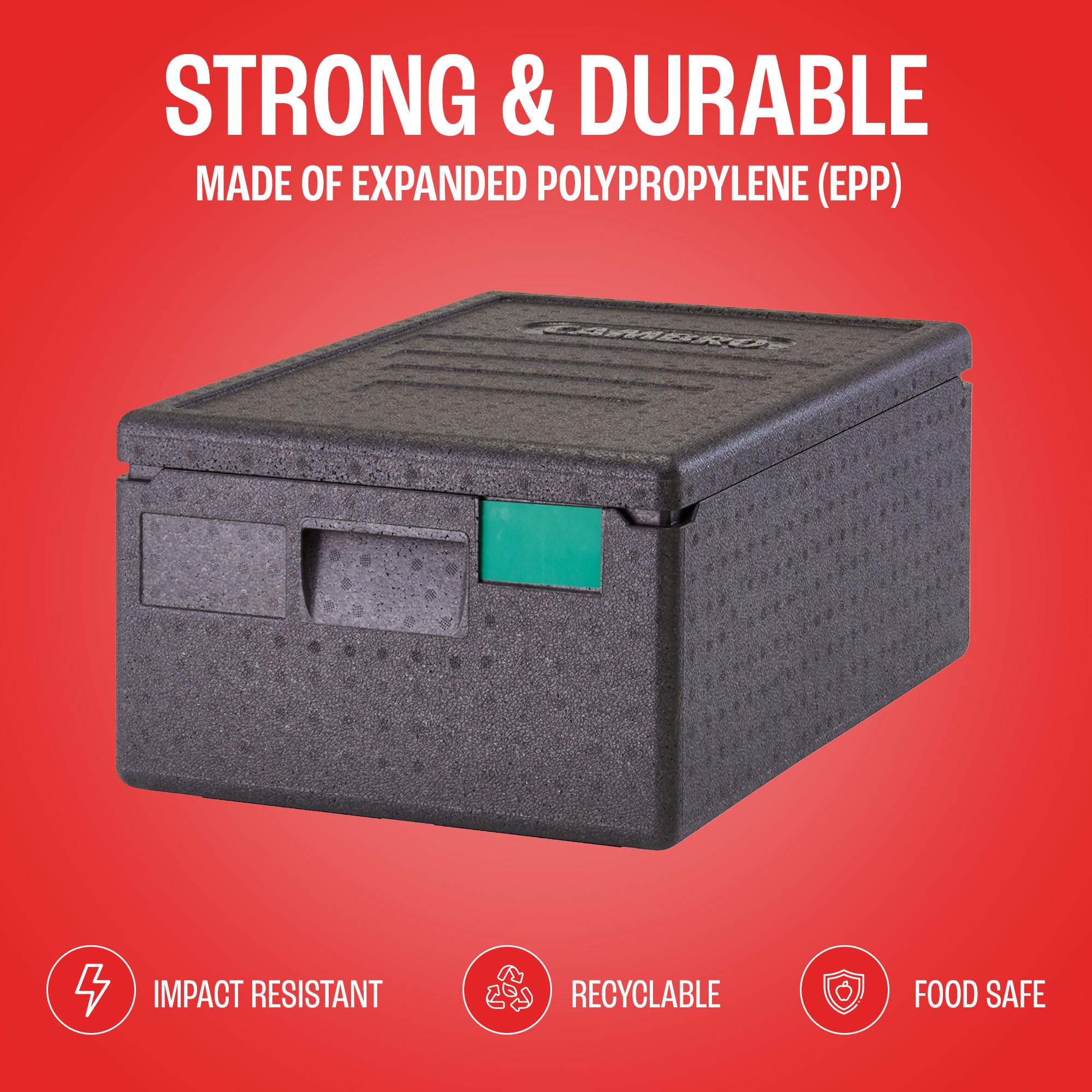 Cambro - Contenedor isotérmico con apertura superior Cam Gobox GN 1/1