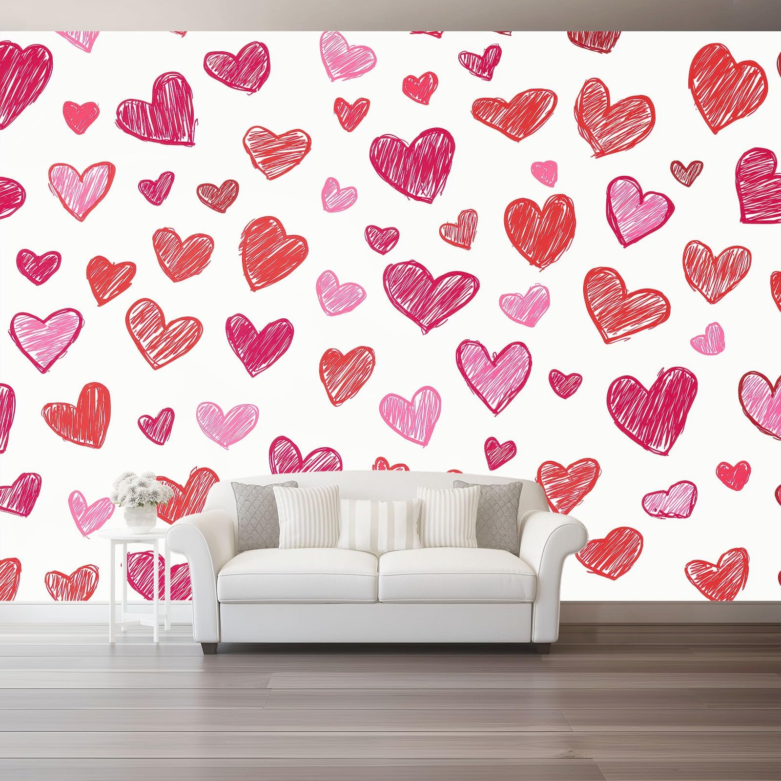 Papier peint intissé 3D salon chambre d'adulte mur d'accent grand format 350x256 cm