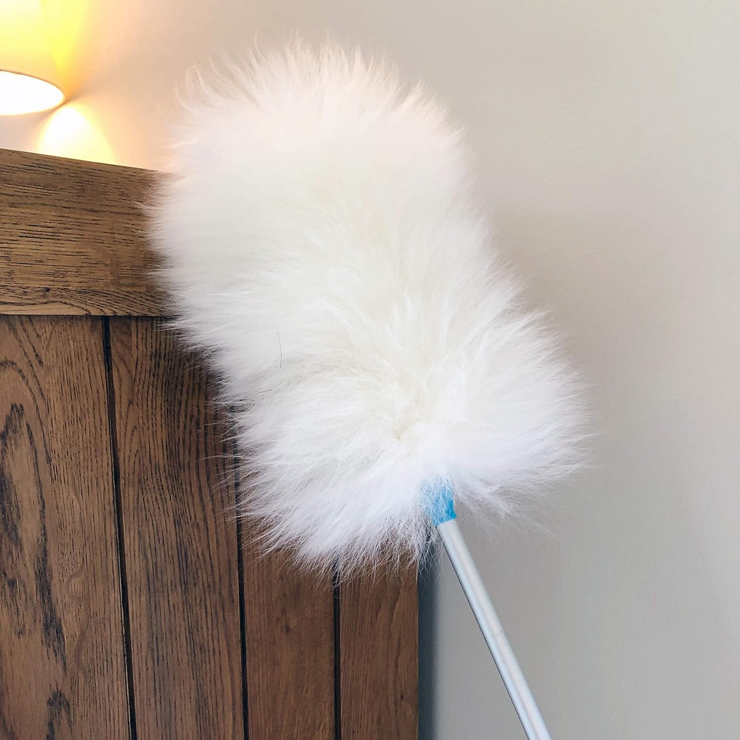 80cm (32") Lambswool Extendable Duster Premium Quality Attracts