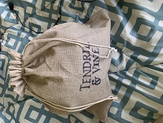 10-Pack Burlap Bags With Drawstring For Gifts, Martinique