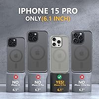 Vista 690 de MOCCA - Funda magnética resistente para iPhone XR de 6.1 pulgadas, compatible con MagSafe, funda con protección contra caídas de grado militar