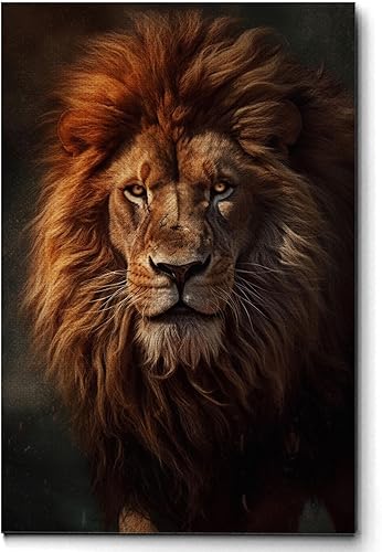 Miniatura 4 de Lion Canvas, Animal Art, Lion Canvas Print Art, Home Room Decor, Lion Wall Art, Animal Painting, Animal Poster, Lion Art Print, Canvas Art