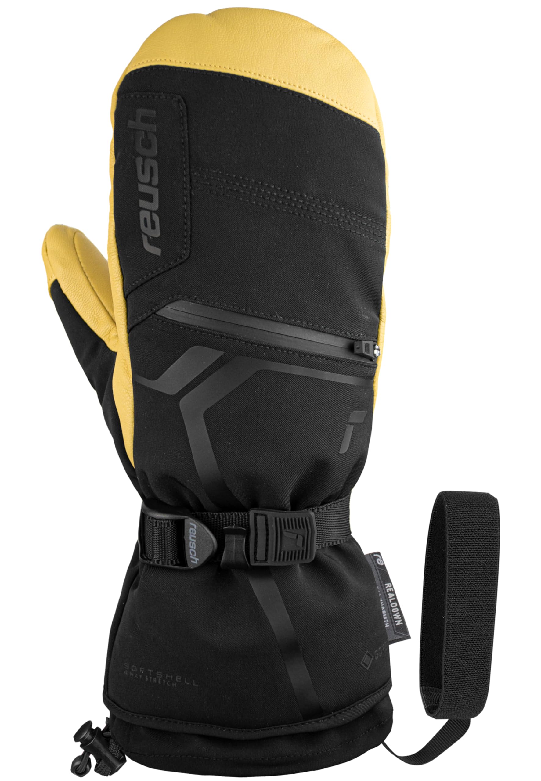 Reusch Guanti Down Spirit Gore-Tex, al Centro del Massimo Livello di Calore, Impermeabili, Traspiranti, Muffole da Uomo Unisex Adulto