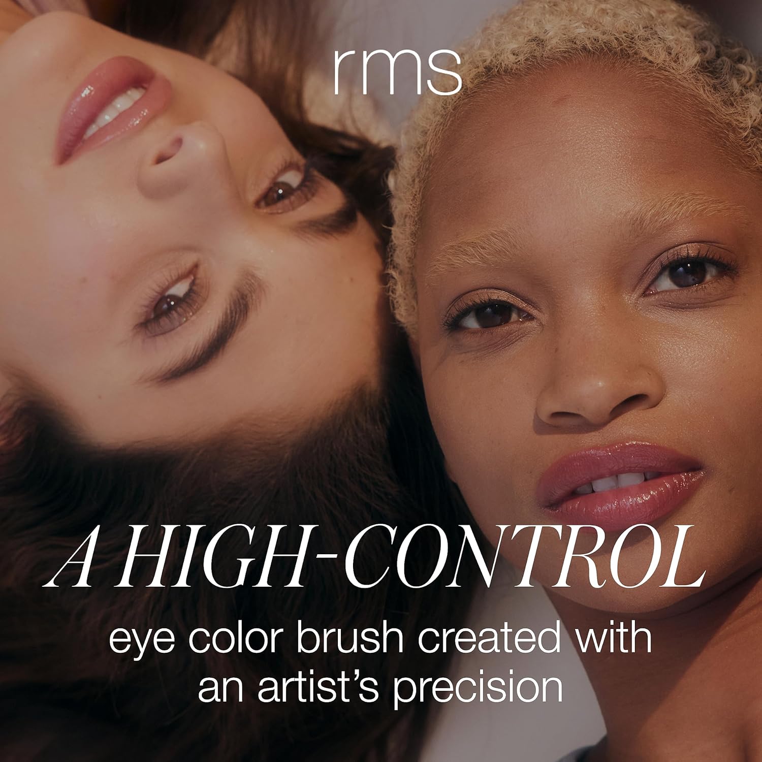 RMS Beauty Skin2Skin Vegan Makeup Brush – Soft, Durable Cruelty-Free Brush for Flawless Foundation, Concealer, Eyeshadow, Blush & Brow Application - Image 3