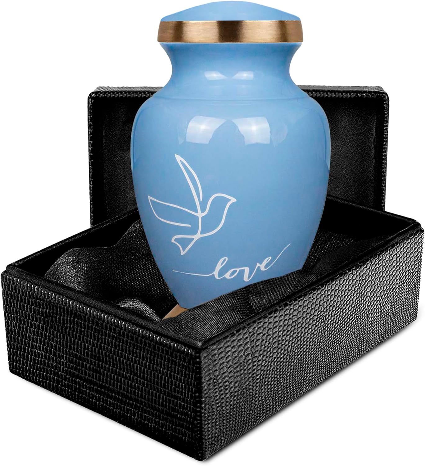 青いガラスのキャンドルホルダー コバルトブルー アンティーク