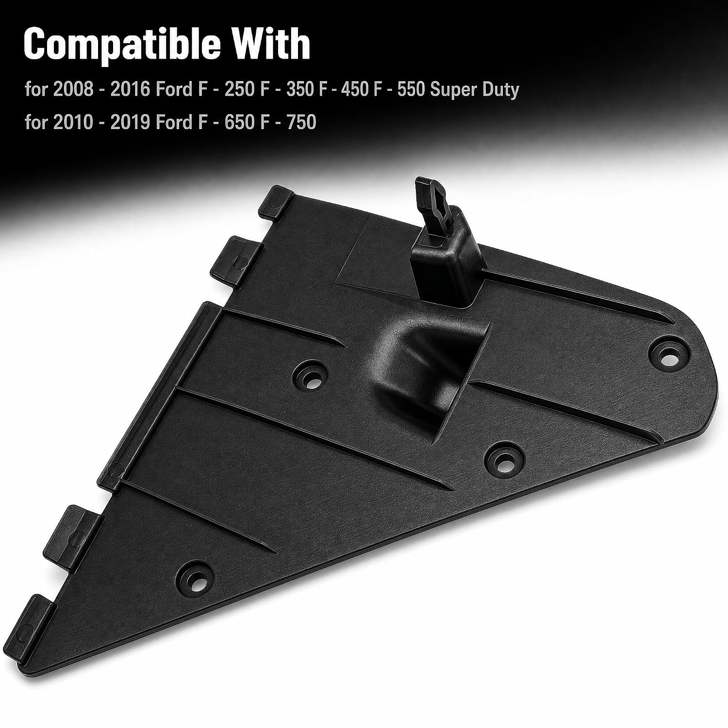 Right Side Kick Panel Fuse Box Cover Fit for Ford 2008-2016 Super Duty F-250 F-350 F-450 F-550,for 2010-2019 F-650 F-750, Replace 8C3Z-25023A98-CA