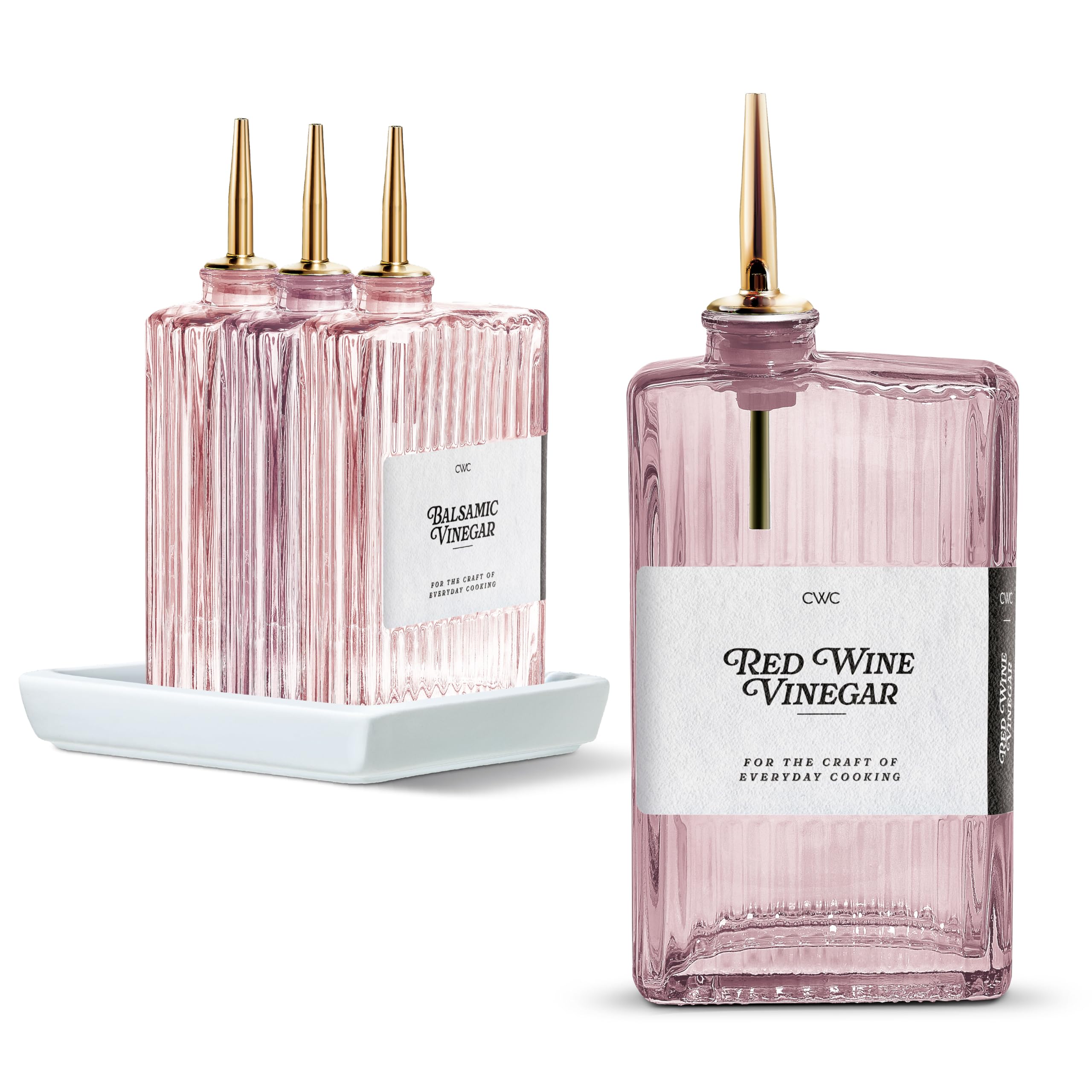 COOK WITH COLOR 4-Pack oil dispensers