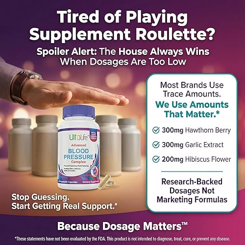 Miniatura 5 de Las mejores pastillas para la presión alta para bajar el BP naturalmente con vitaminas y hierbas potentes, ajo,bayas y forskolina para la pérdida de