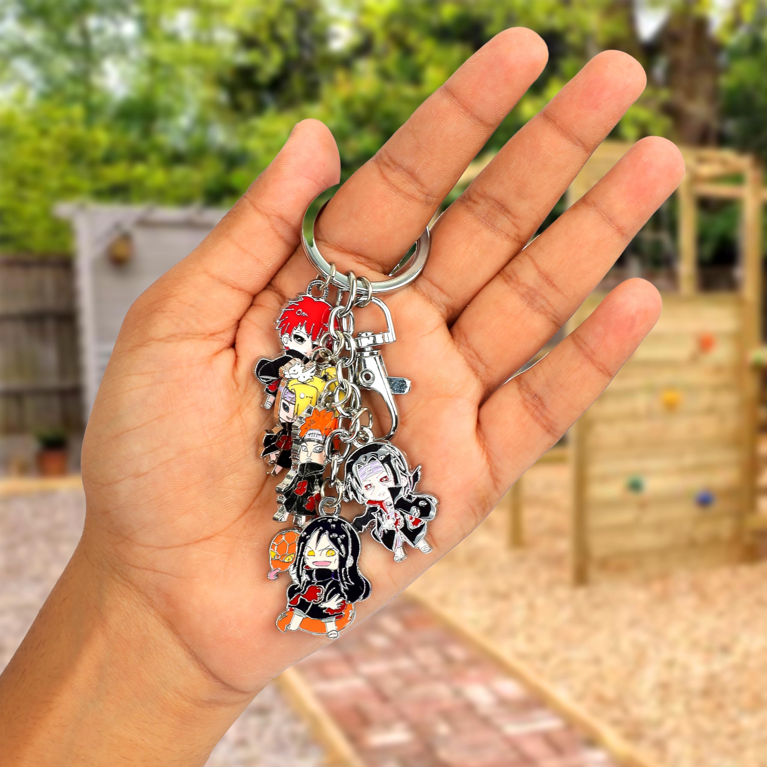Daiyamondo Premium Metal Keychain Collection Iconic Game & Anime Characters Durable & Stylish Key Accessories (Black Naru Token) (B0D9SK51L9) Amazon Price History, Amazon Price Tracker