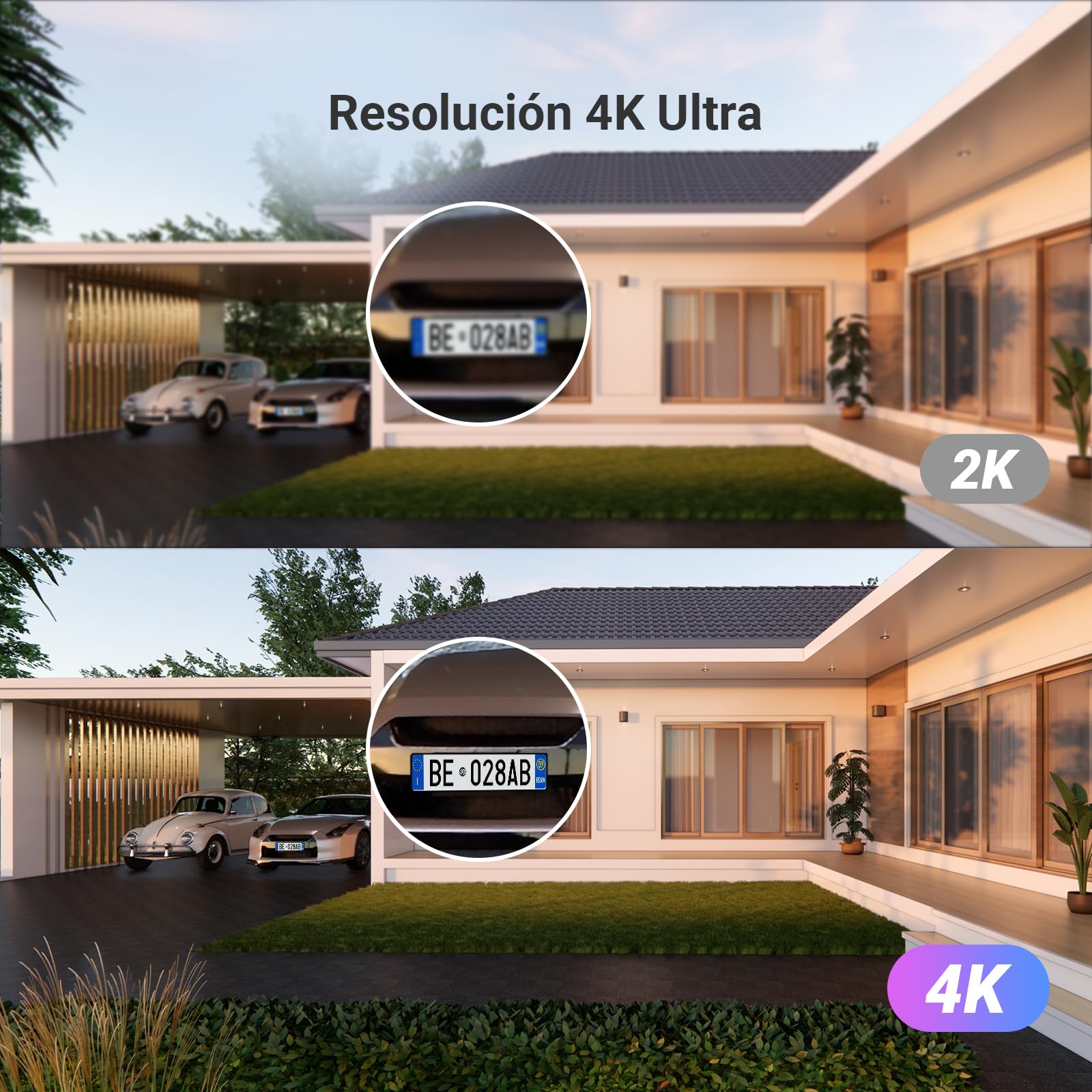 EZVIZ HP7 Pro 4K Videoportero, Desbloqueo por Reconocimiento de Palma, 8'' Monitor Táctil a Color, Audio Bidireccional, Visión Nocturna, Detección Movimiento Humano, Wi-Fi 2.4/5GHz