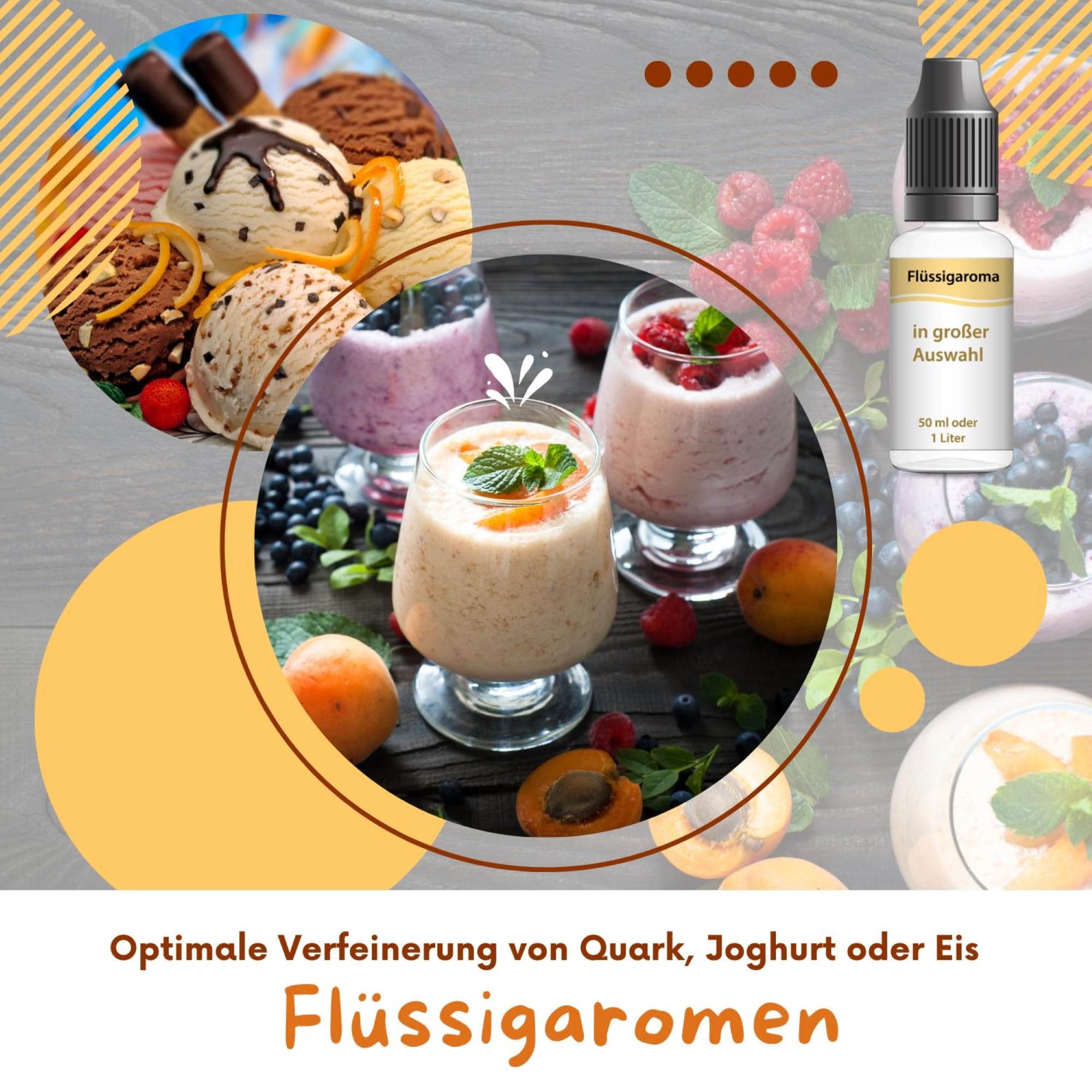 Luxofit Stachelbeeren Aroma flüssig, Aromatisierung von Getränken und Lebensmitteln, Aromen für private Küche und Gastronomie, Made in Germany, Vegetarisch und Vegan, GMO-Frei (1 L)
