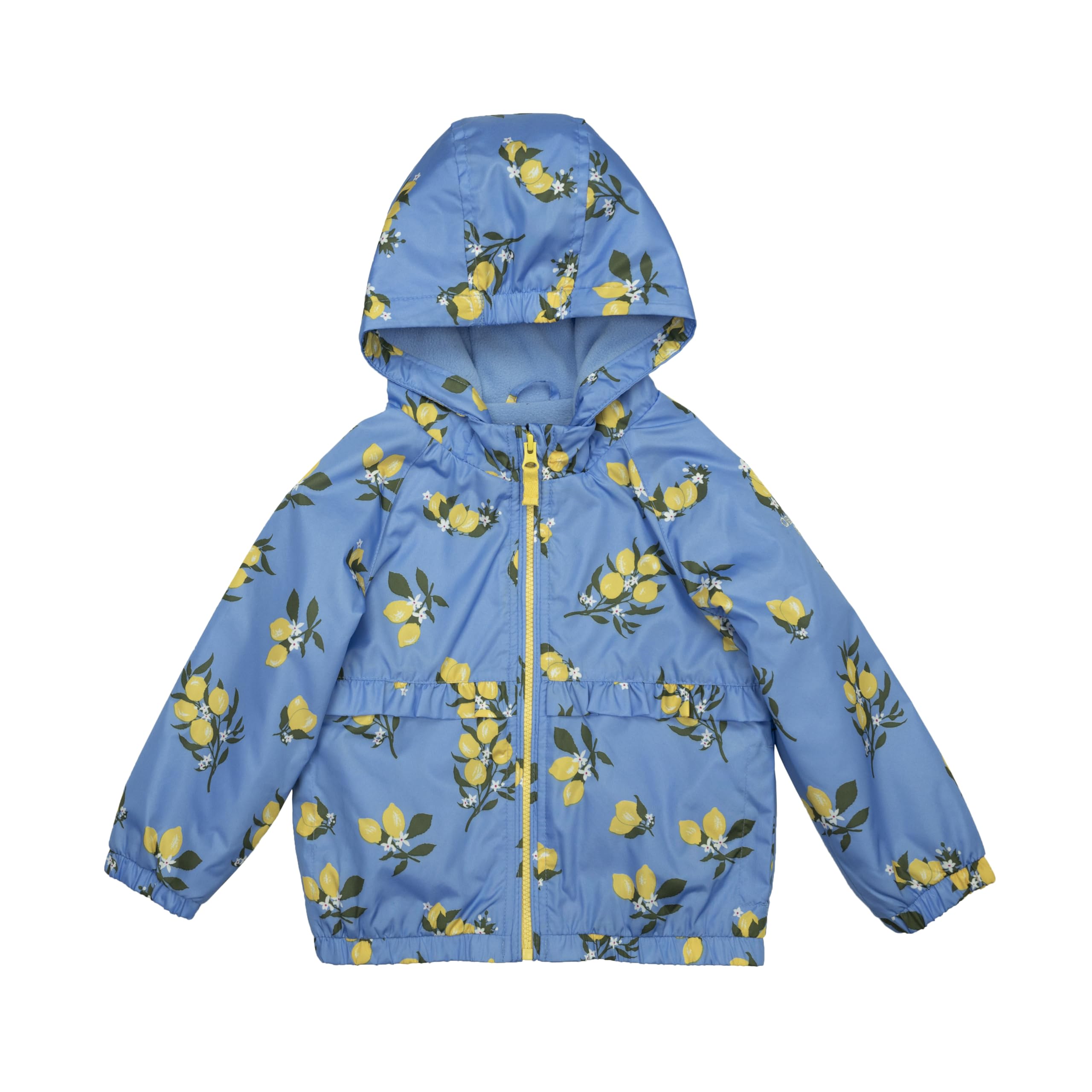 OSHKOSH B'GOSH girls Midweight Fleece Lined Windbreaker Jacket