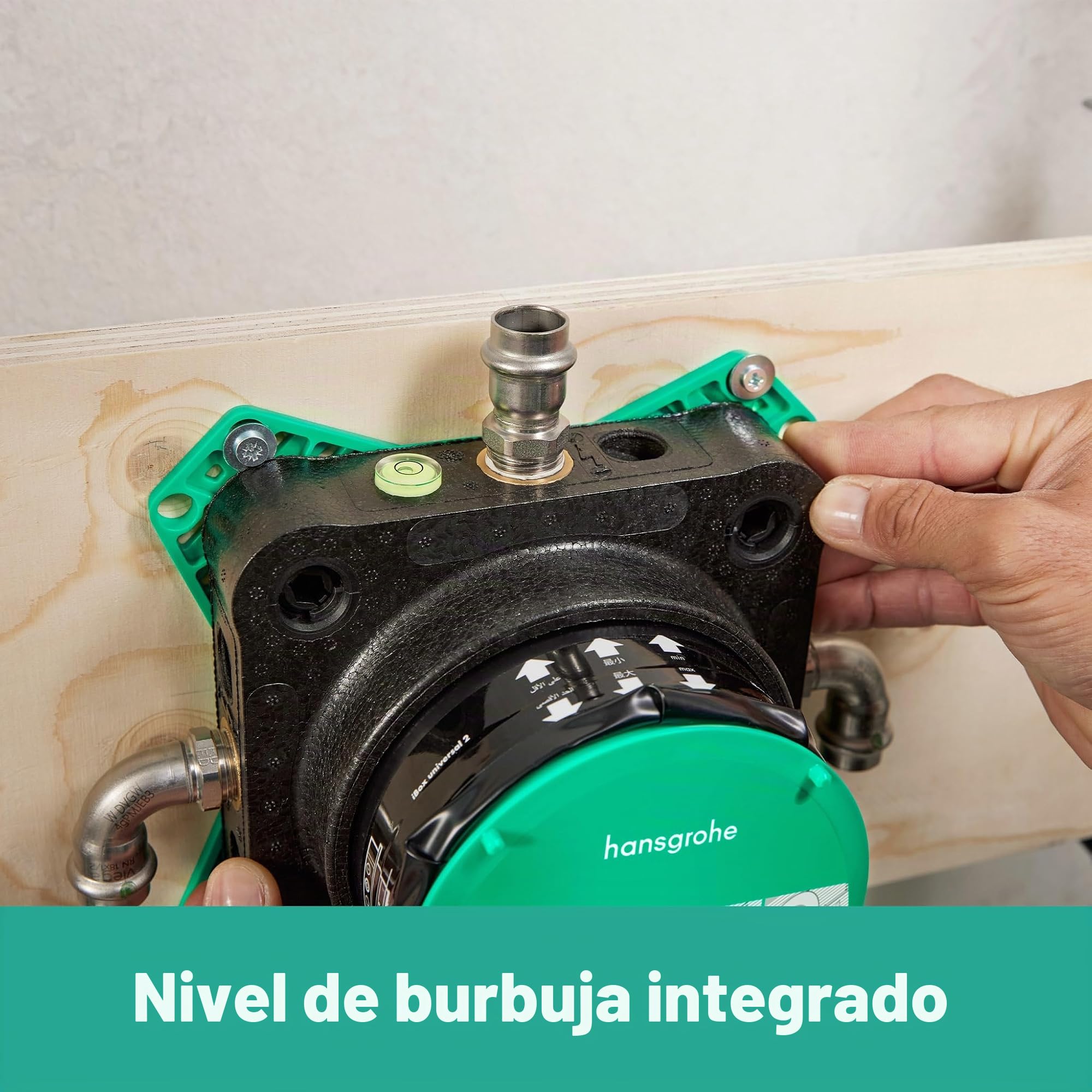 hansgrohe iBox universal 2, set báscio para todas las nuevas instalaciones empotradas de ducha, bañera y termostato de hansgrohe (desde 2023)